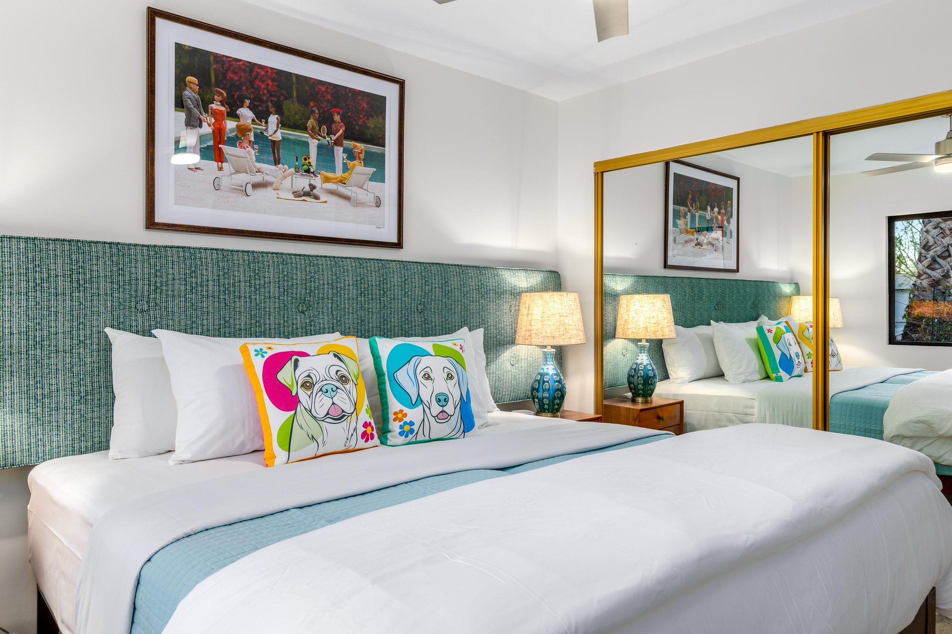 Guest bedroom with King bed