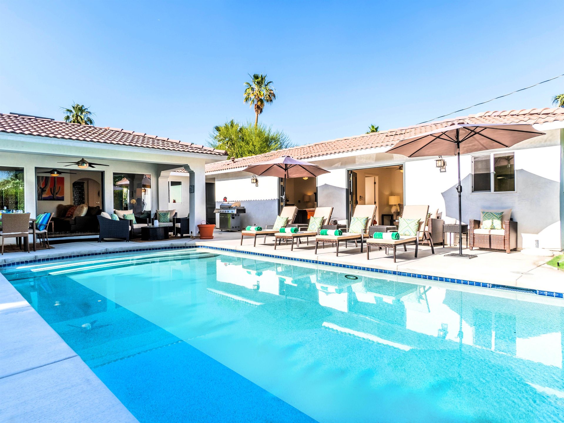 Afternoon by the pool