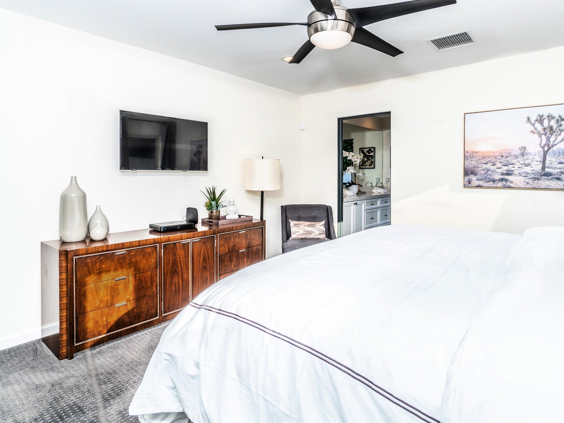 Flatscreen TV in every room