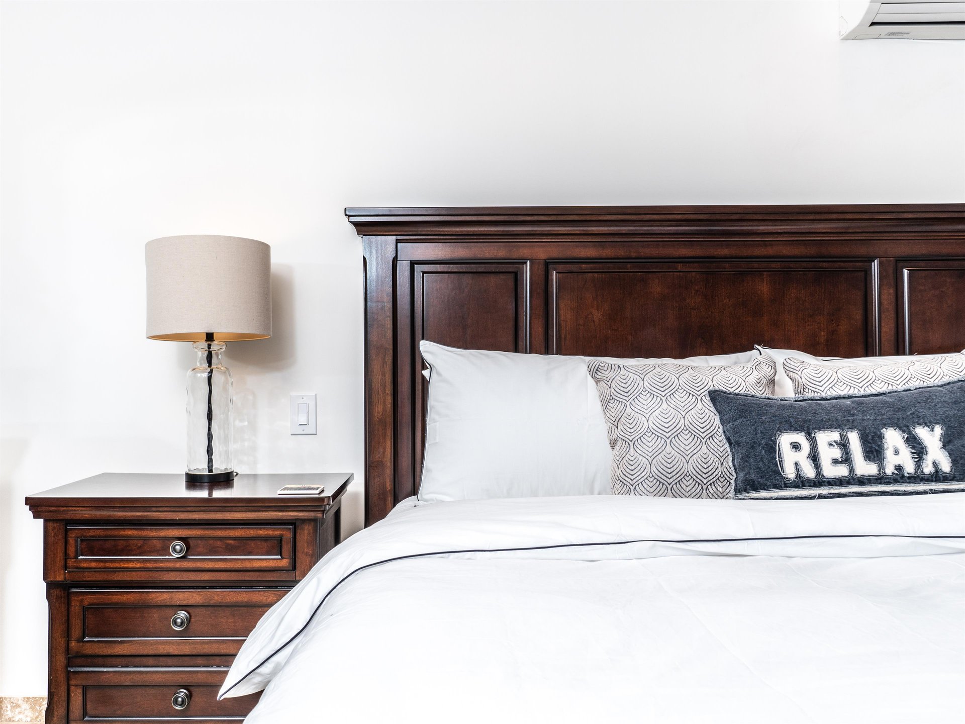 Luxurious pillows for a good nights sleep