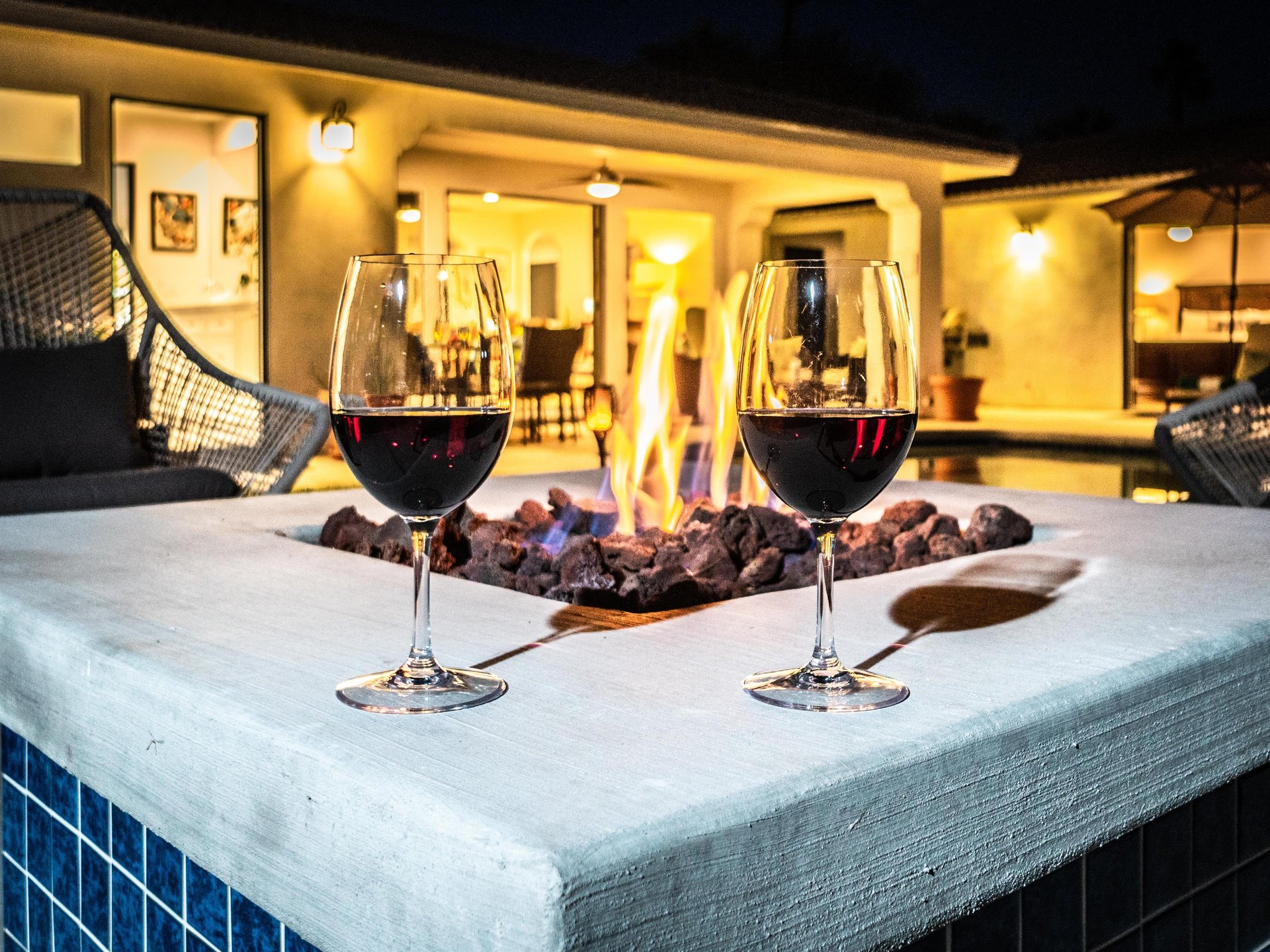 The perfect spot for a glass of wine