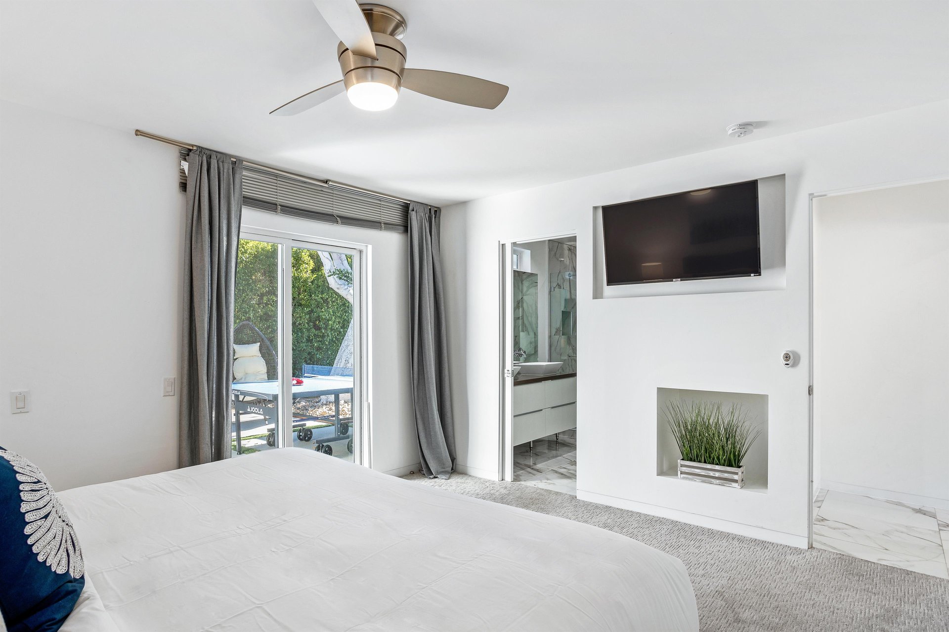 Flatscreen TV in every room