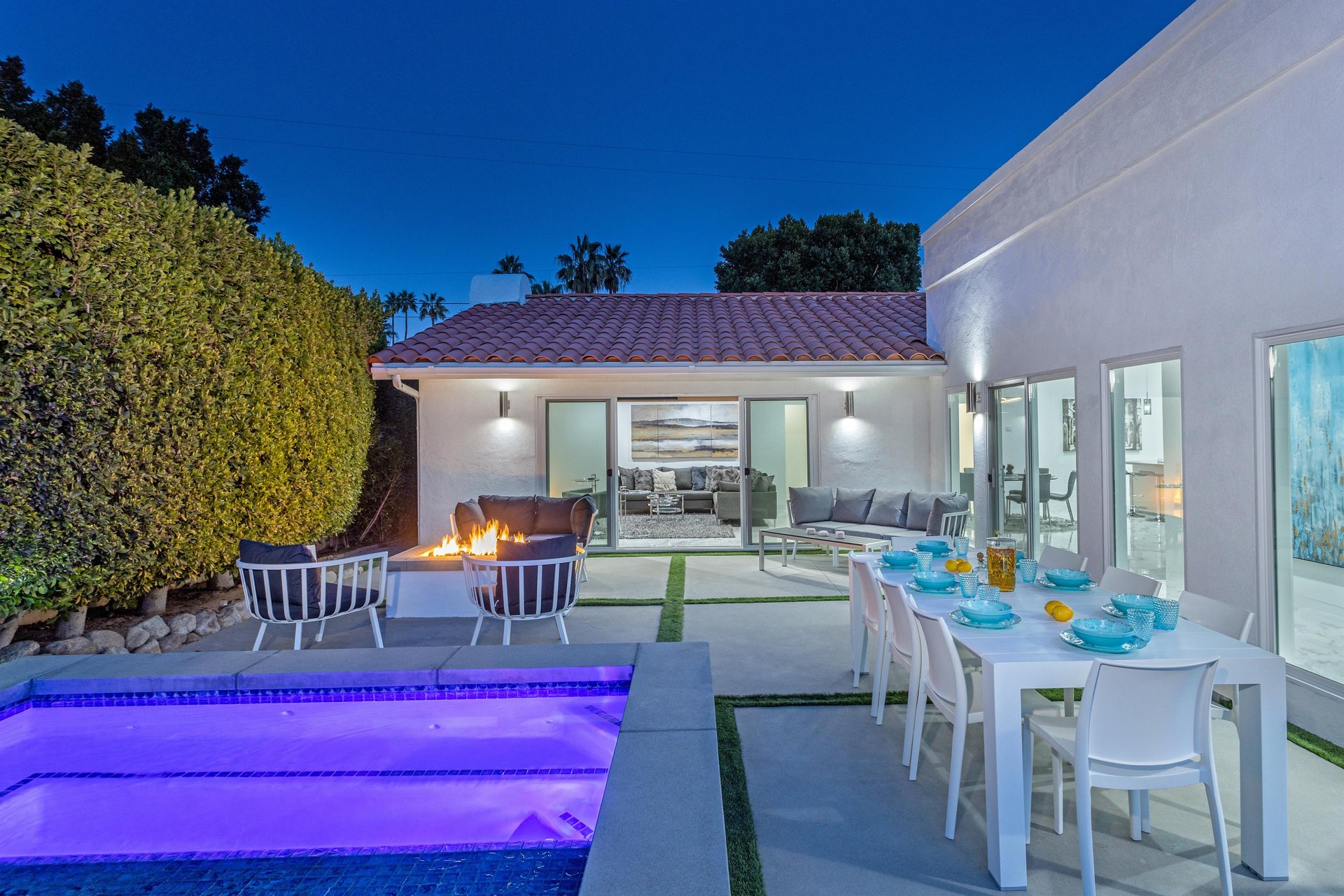 Perfect desert evenings