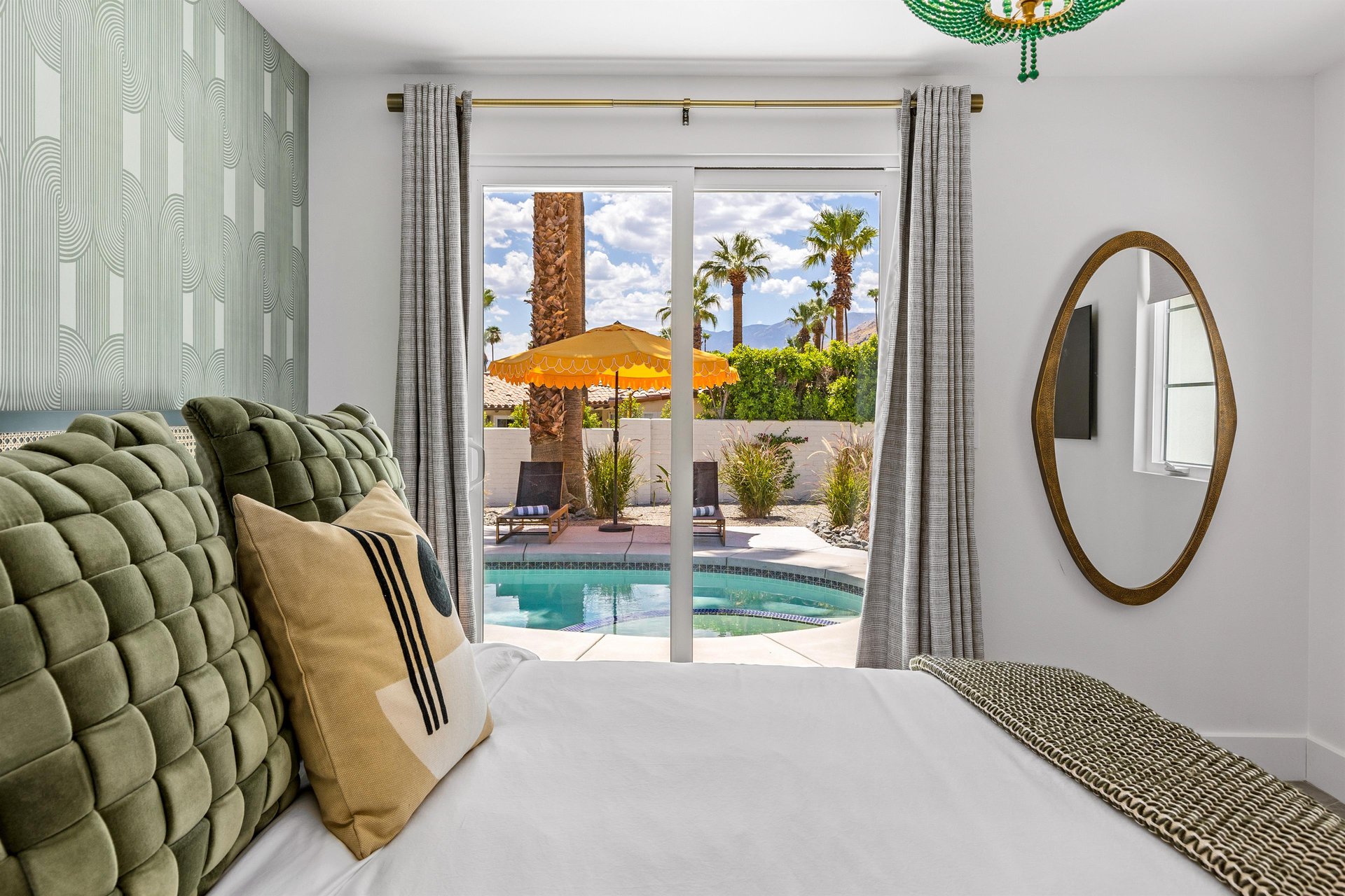 Beautiful pool views