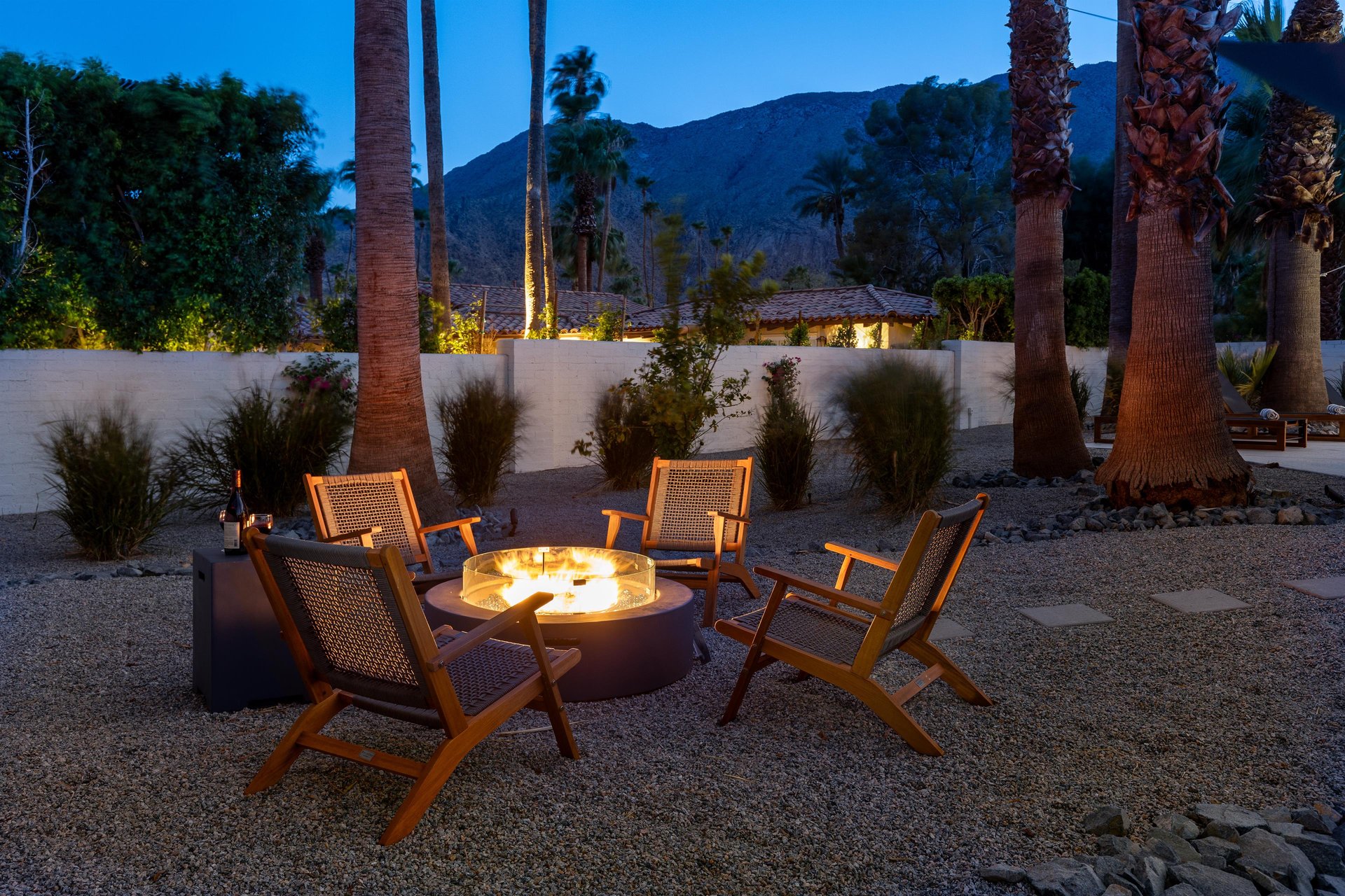 Relax around the fire