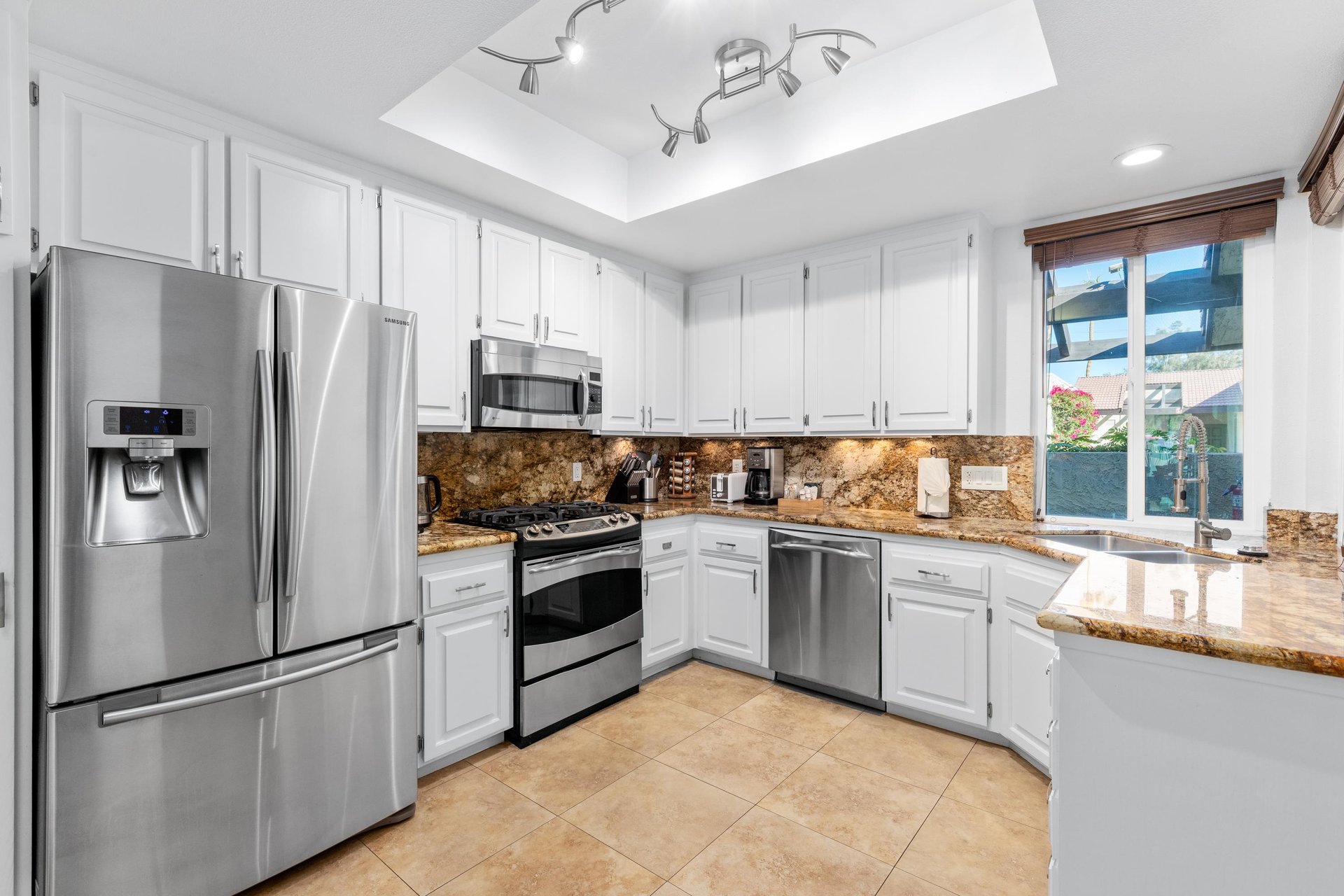 Modern kitchen with all of the bells and whistles
