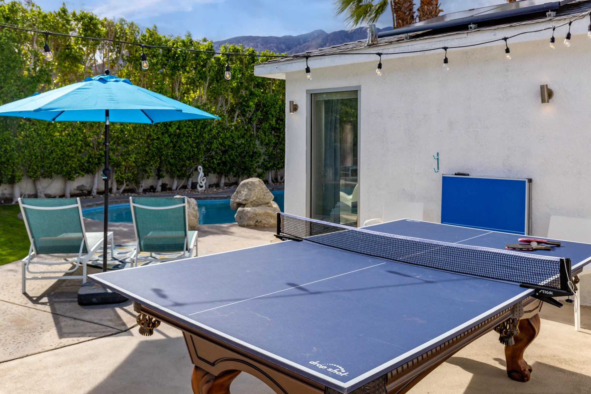 Enjoy some ping pong, or a game of pool