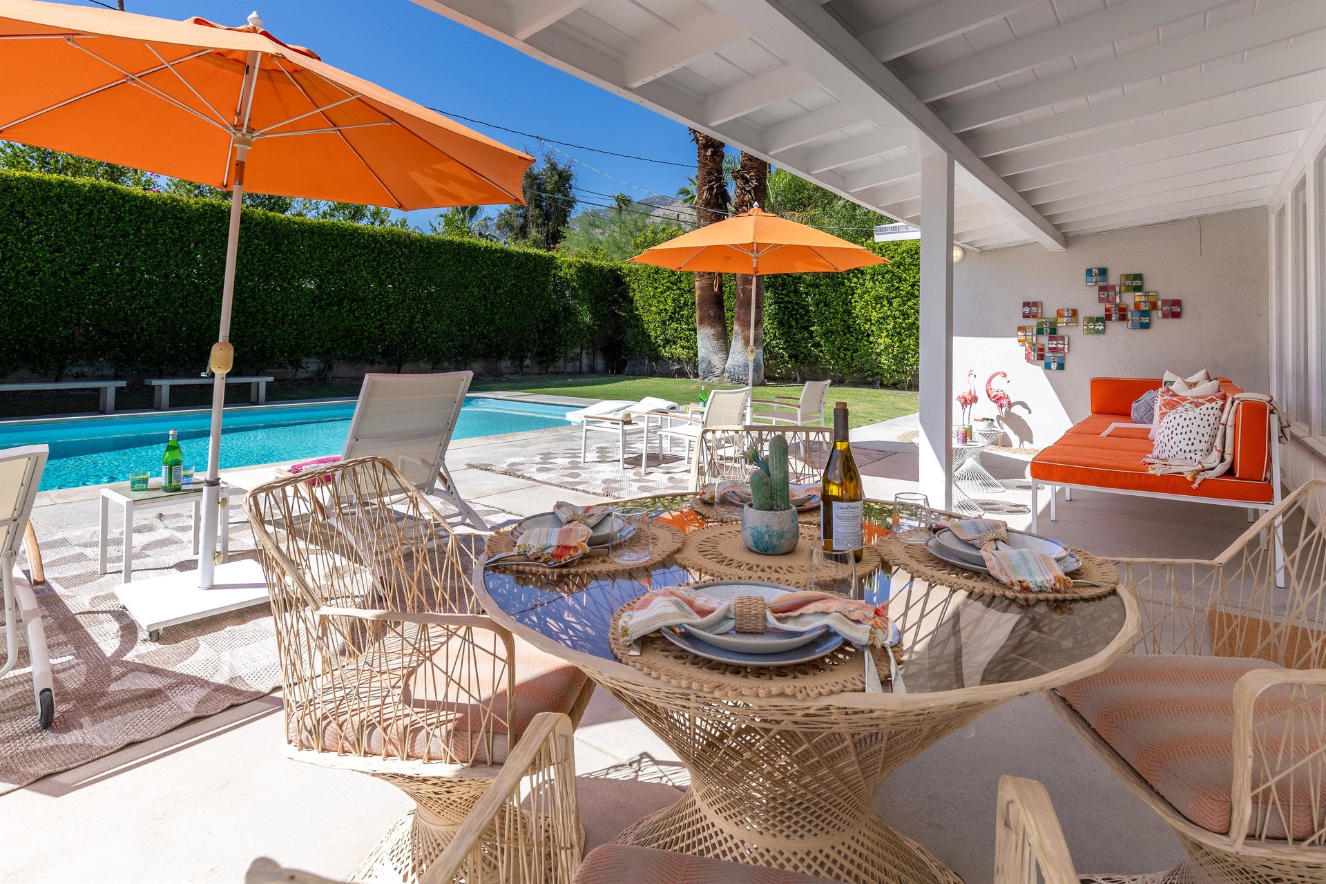 Sunny days spent on the patio