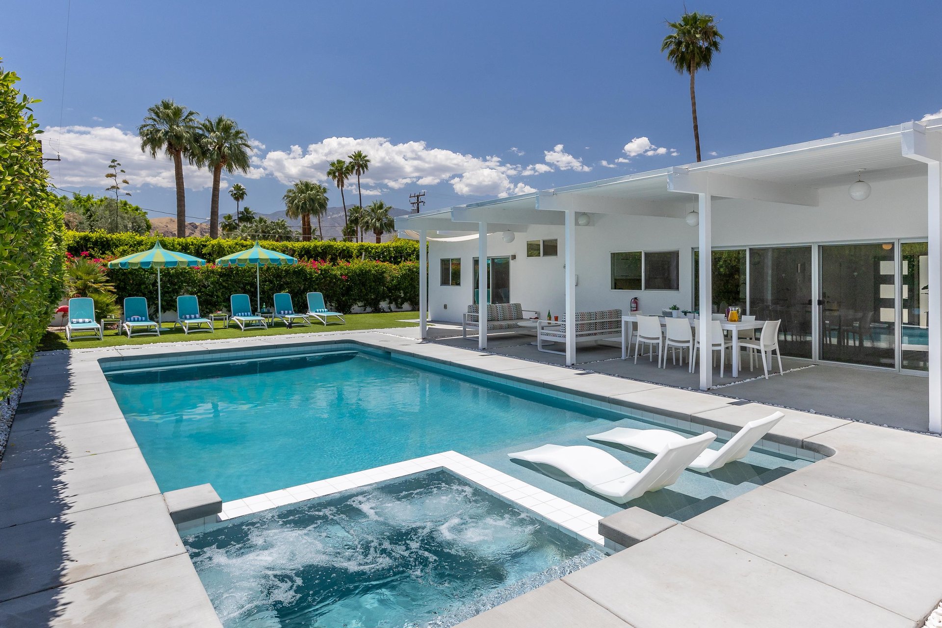 Bask in the warm sunshine