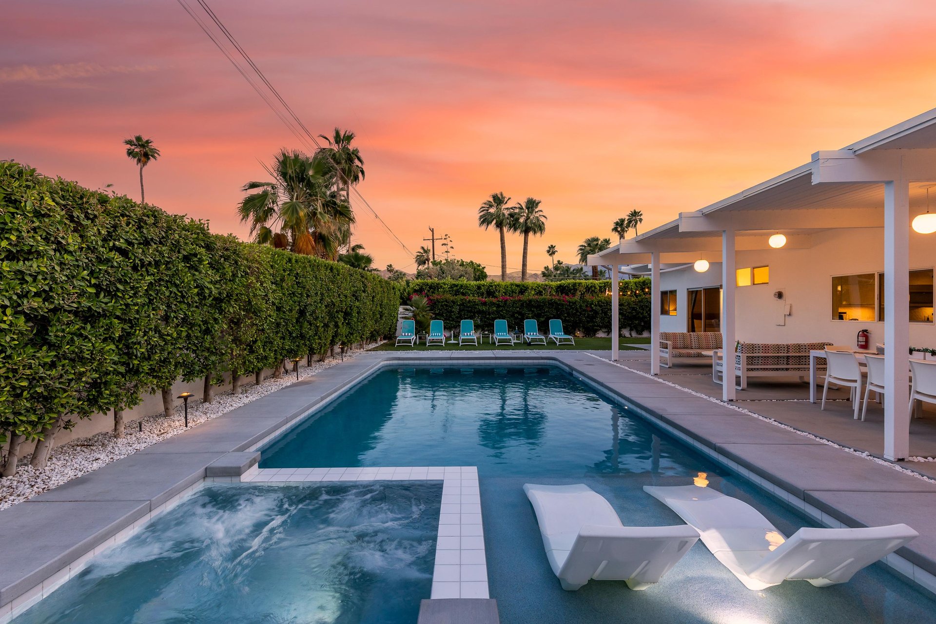 Palm Springs sunsets