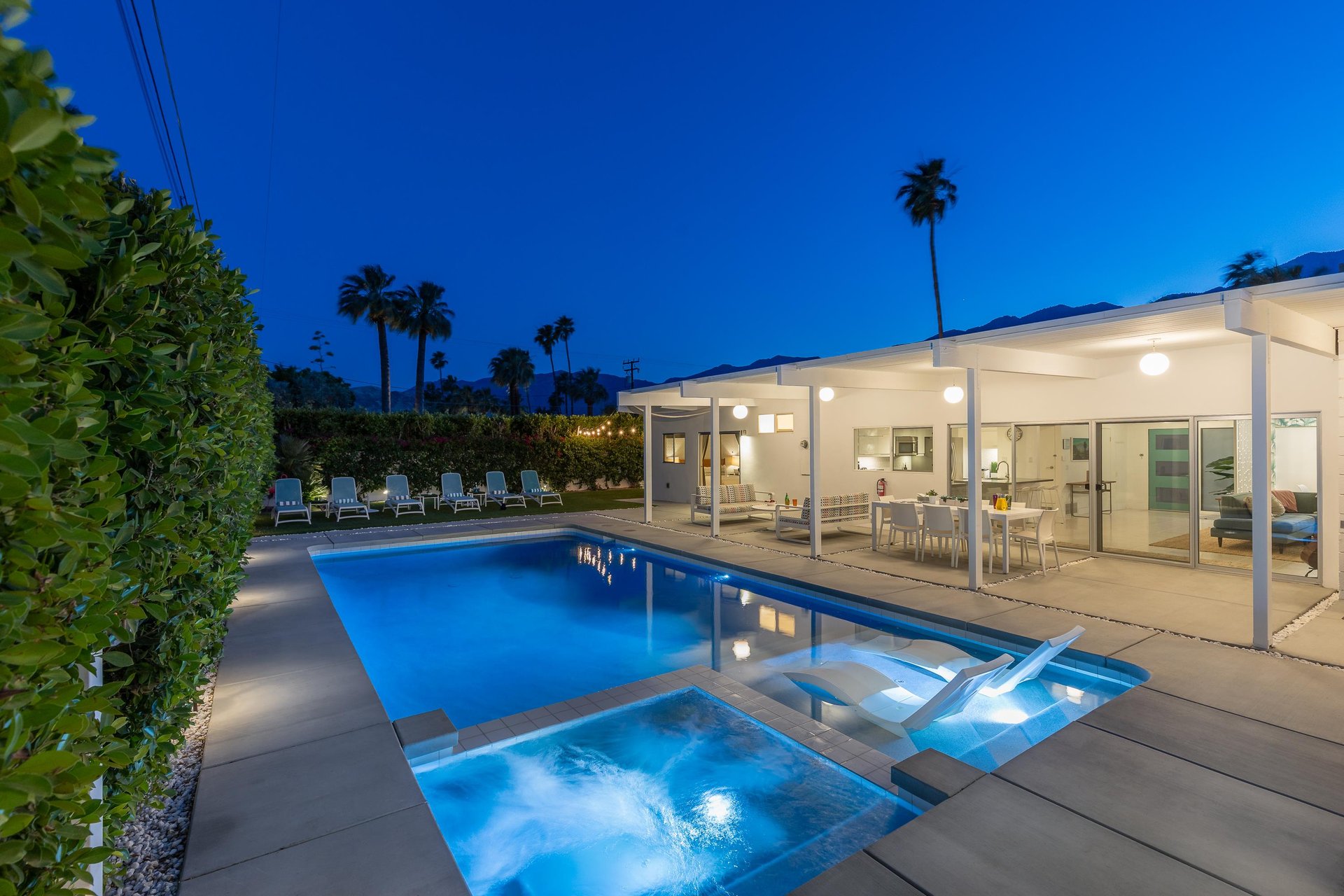 Swim in the moonlit waters