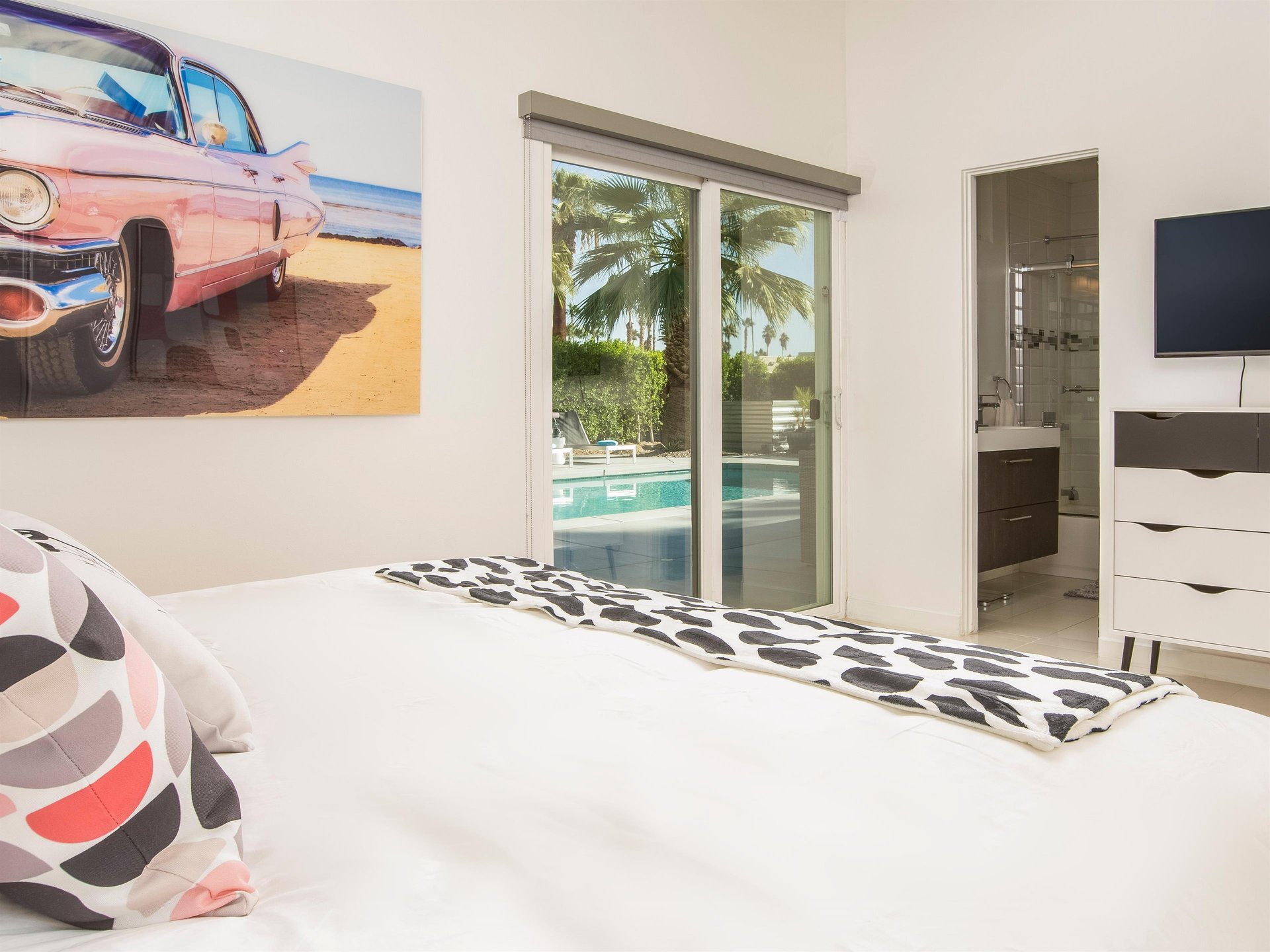 Outdoor access from your gorgeous bedroom