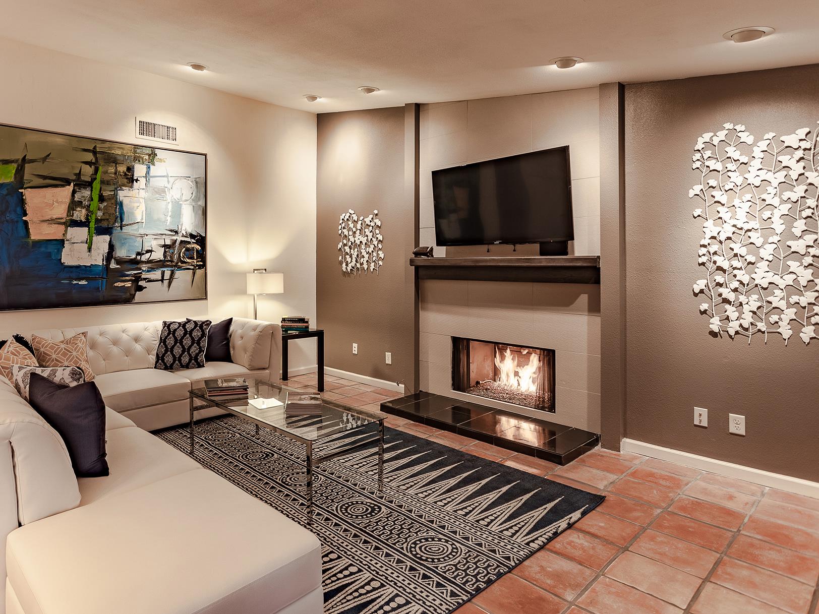 Flat screen televisions  perfect for a movie night