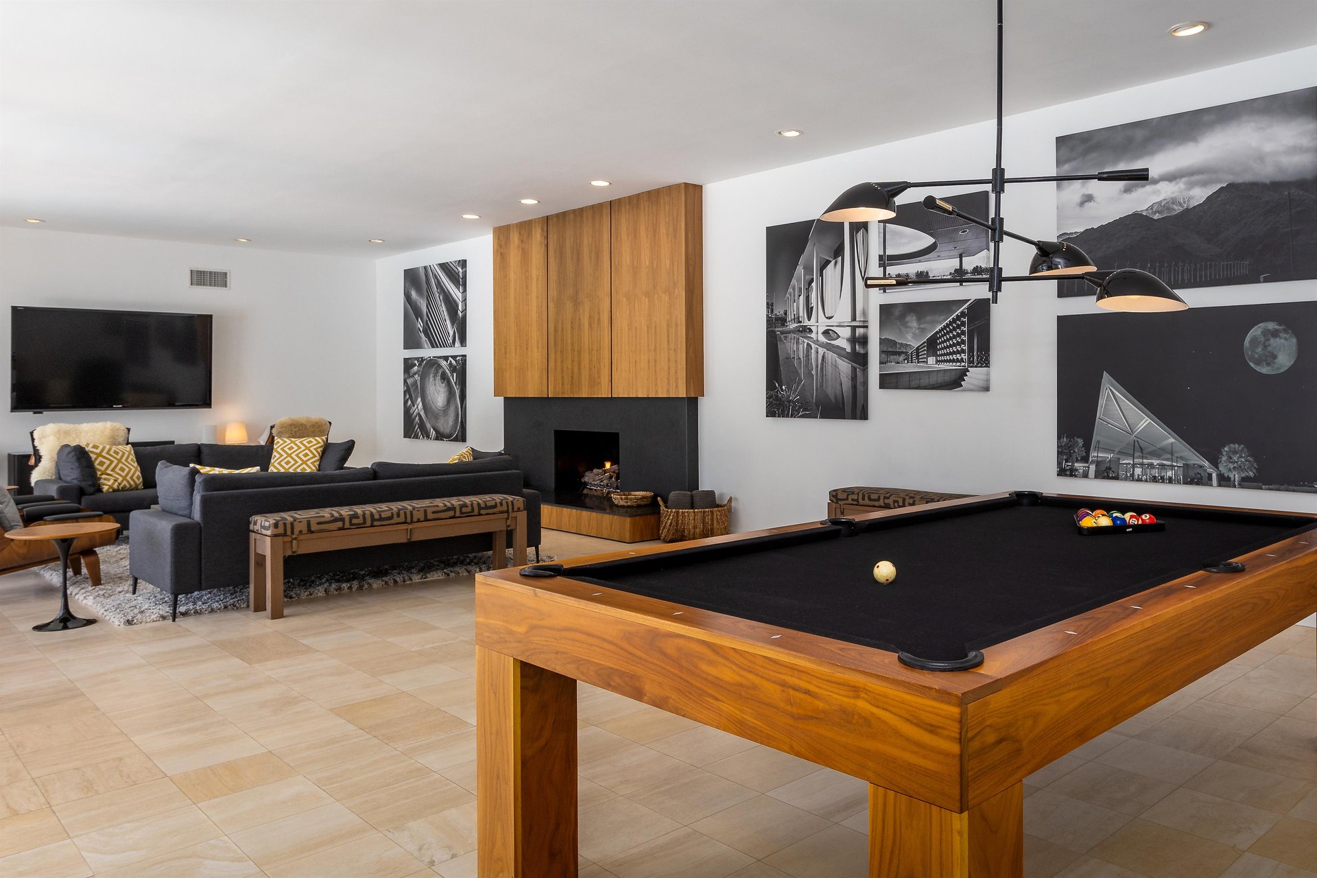 Cocktails  Soft Music at this Palm Springs Vacation Home Rental