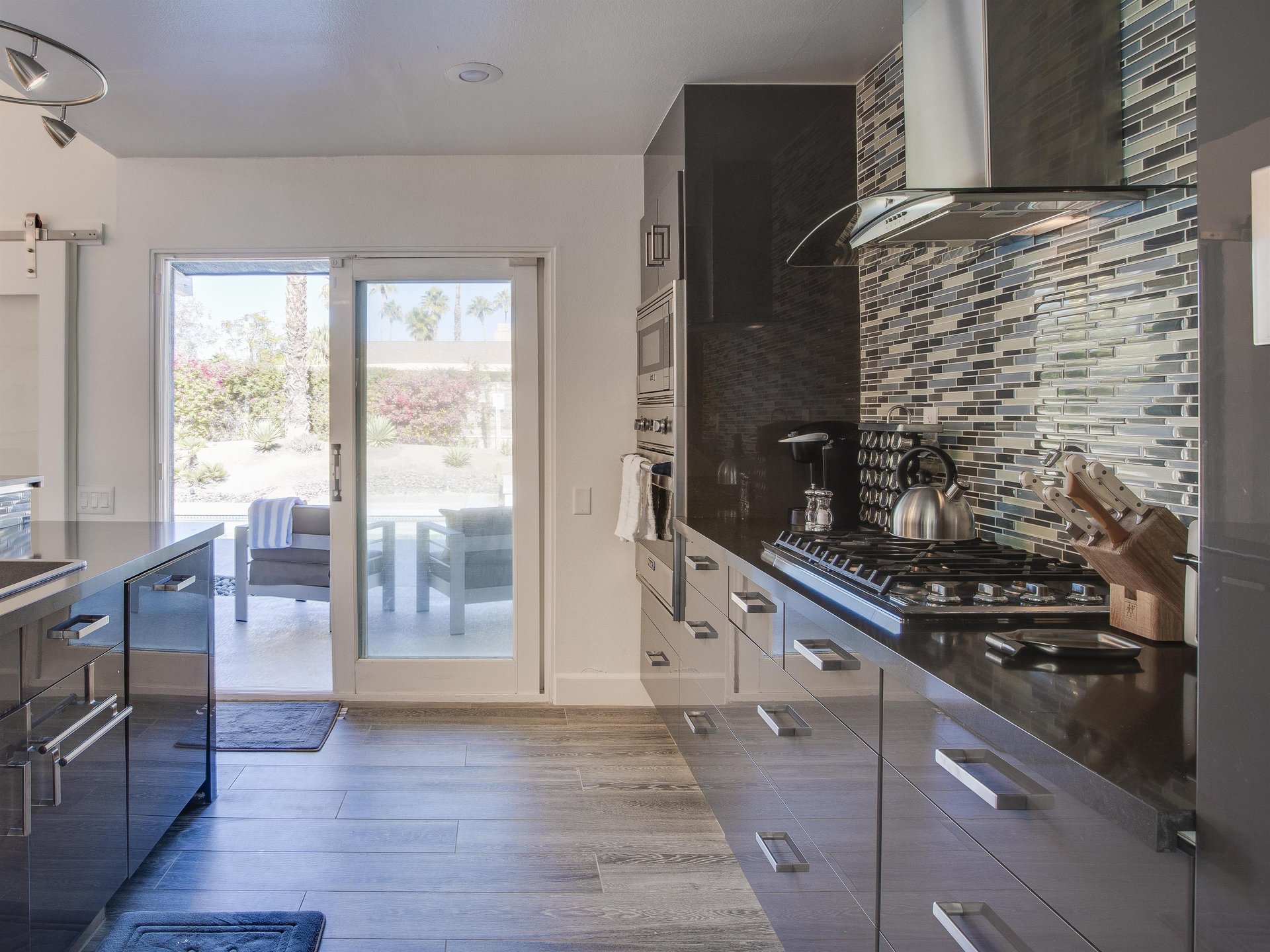 Cook at home in the gorgeous chefs kitchen