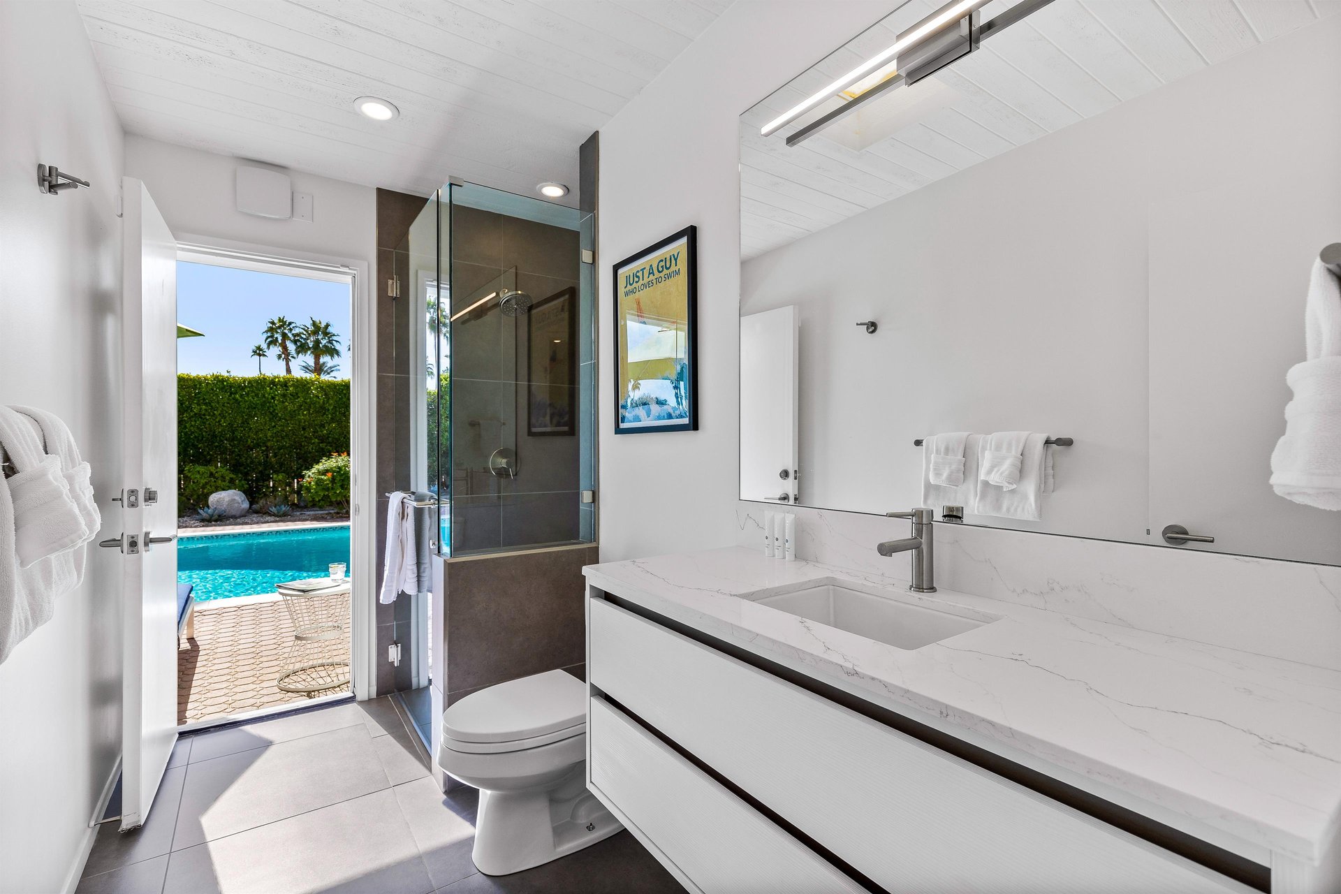 Stunning guest bathroom