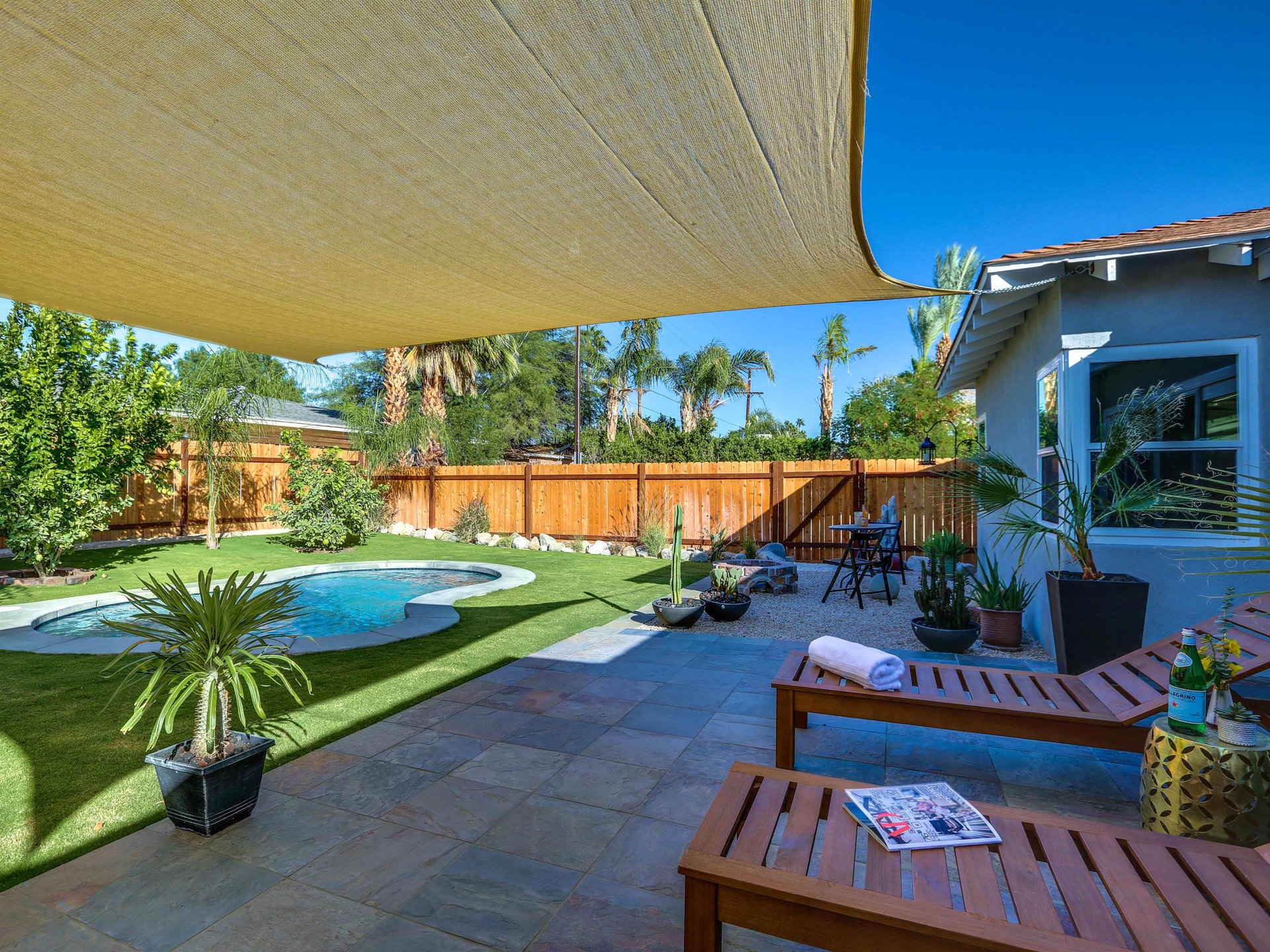 Enjoy a relaxing afternoon