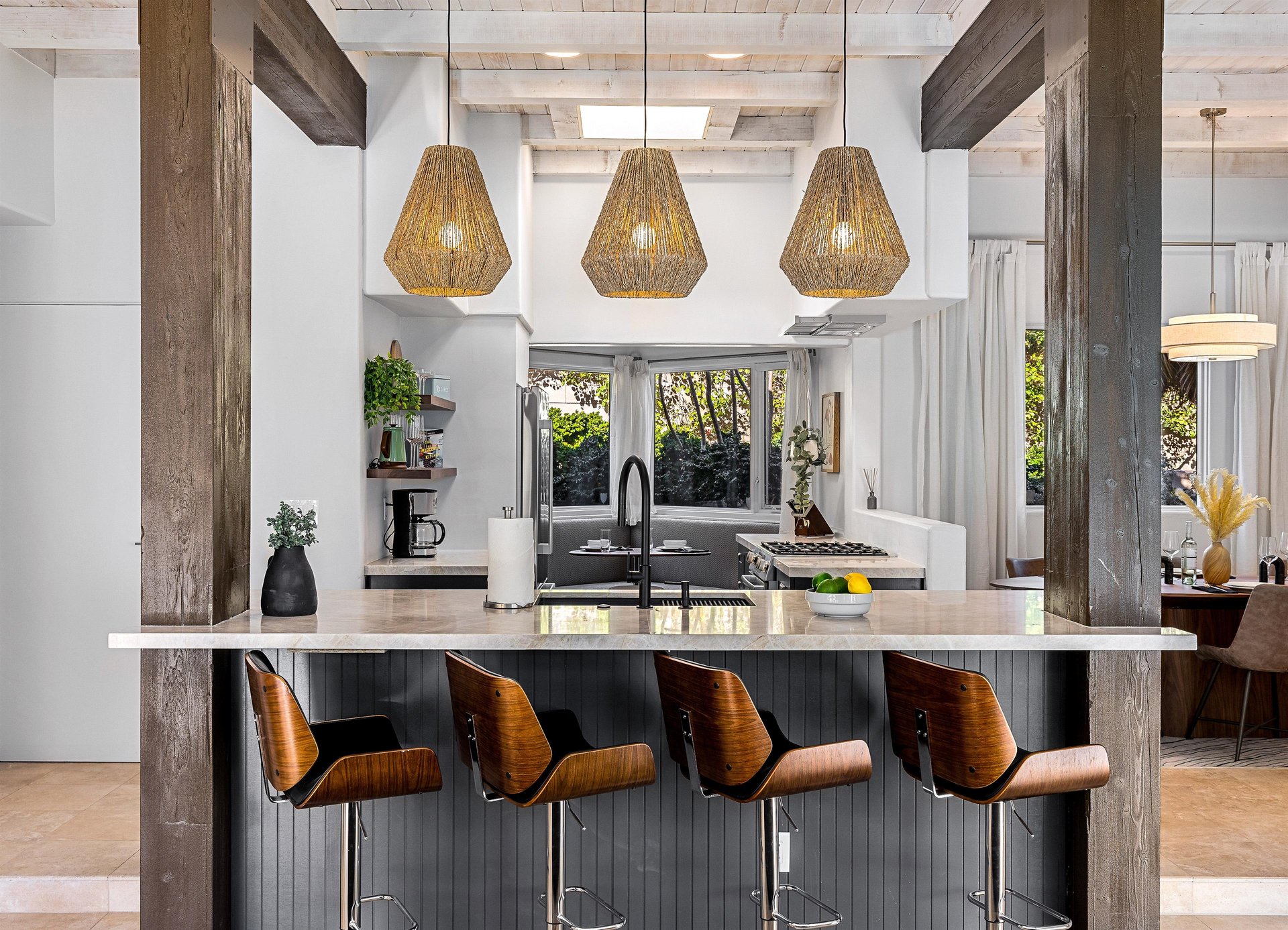 Breakfast bar for four