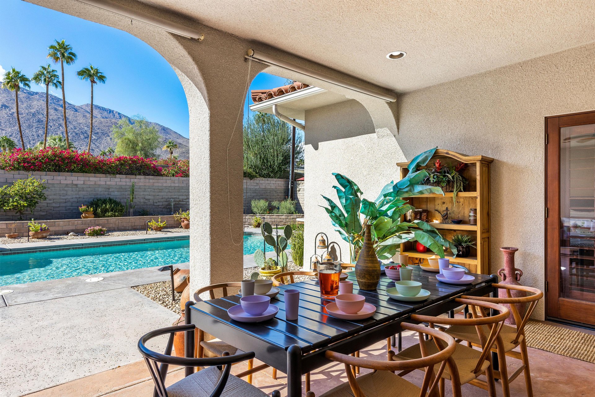 Share a meal outside