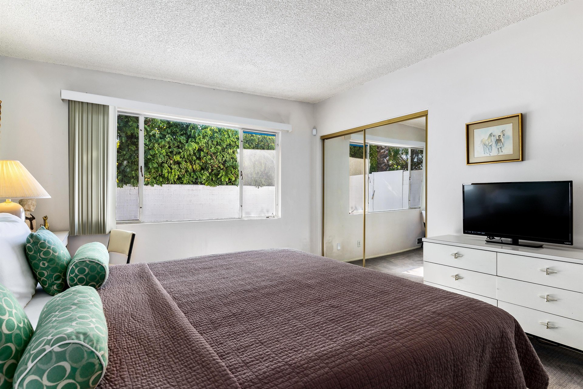 Restful guest bedroom