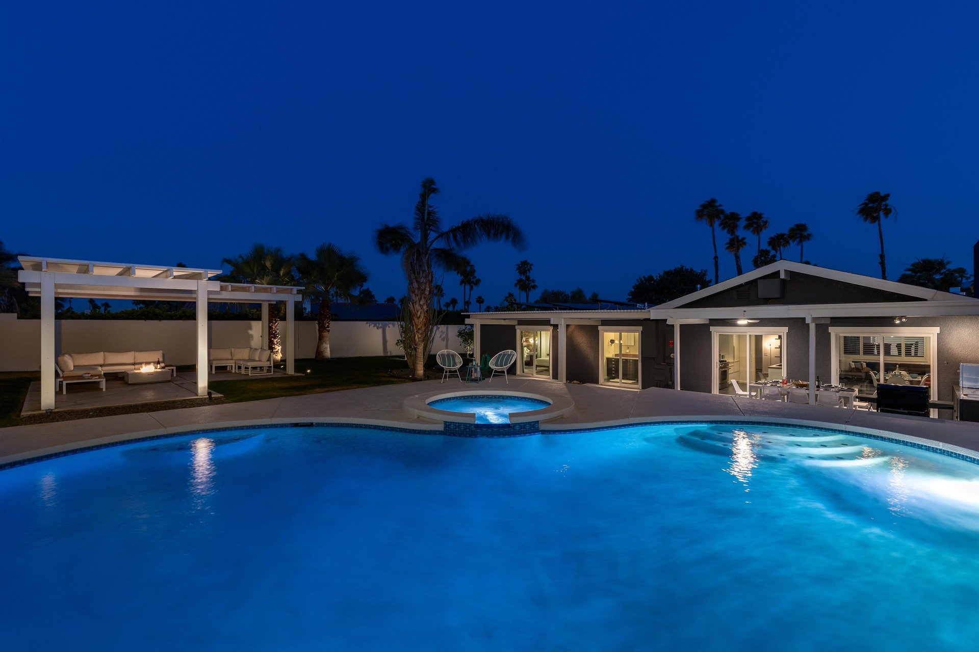 Go for a nighttime swim