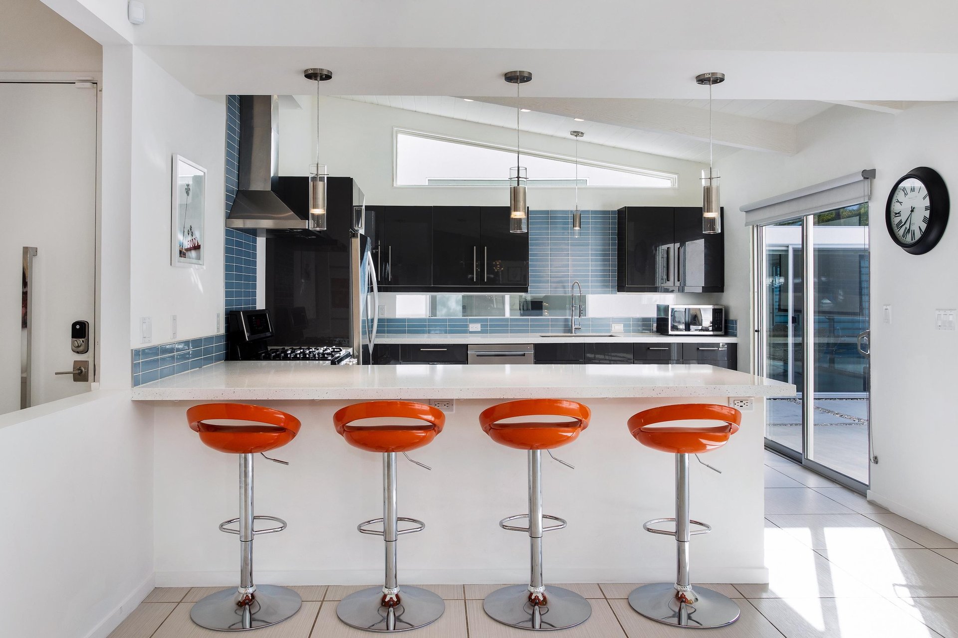 Breakfast bar for four