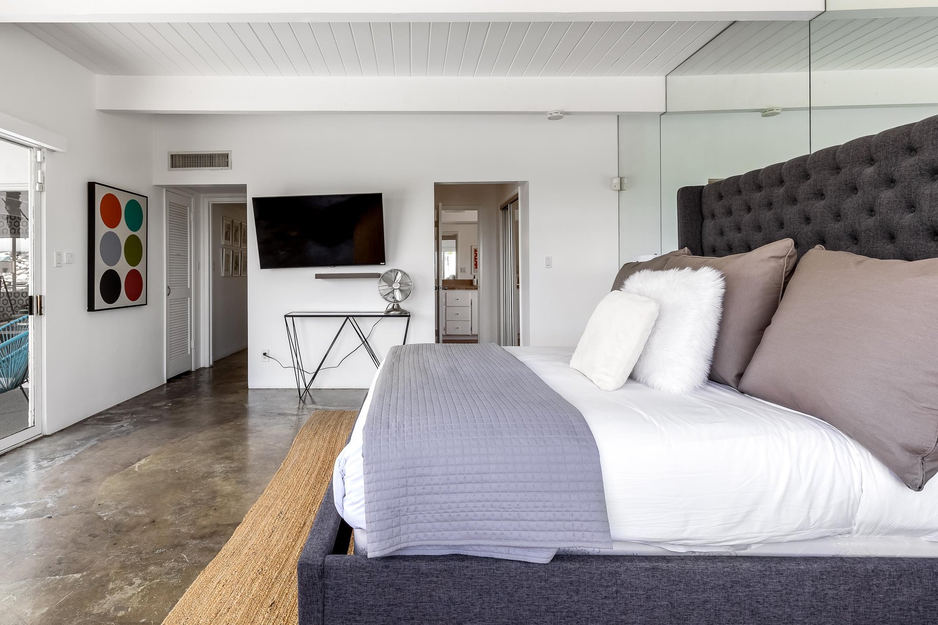 Hotel quality mattresses in every room