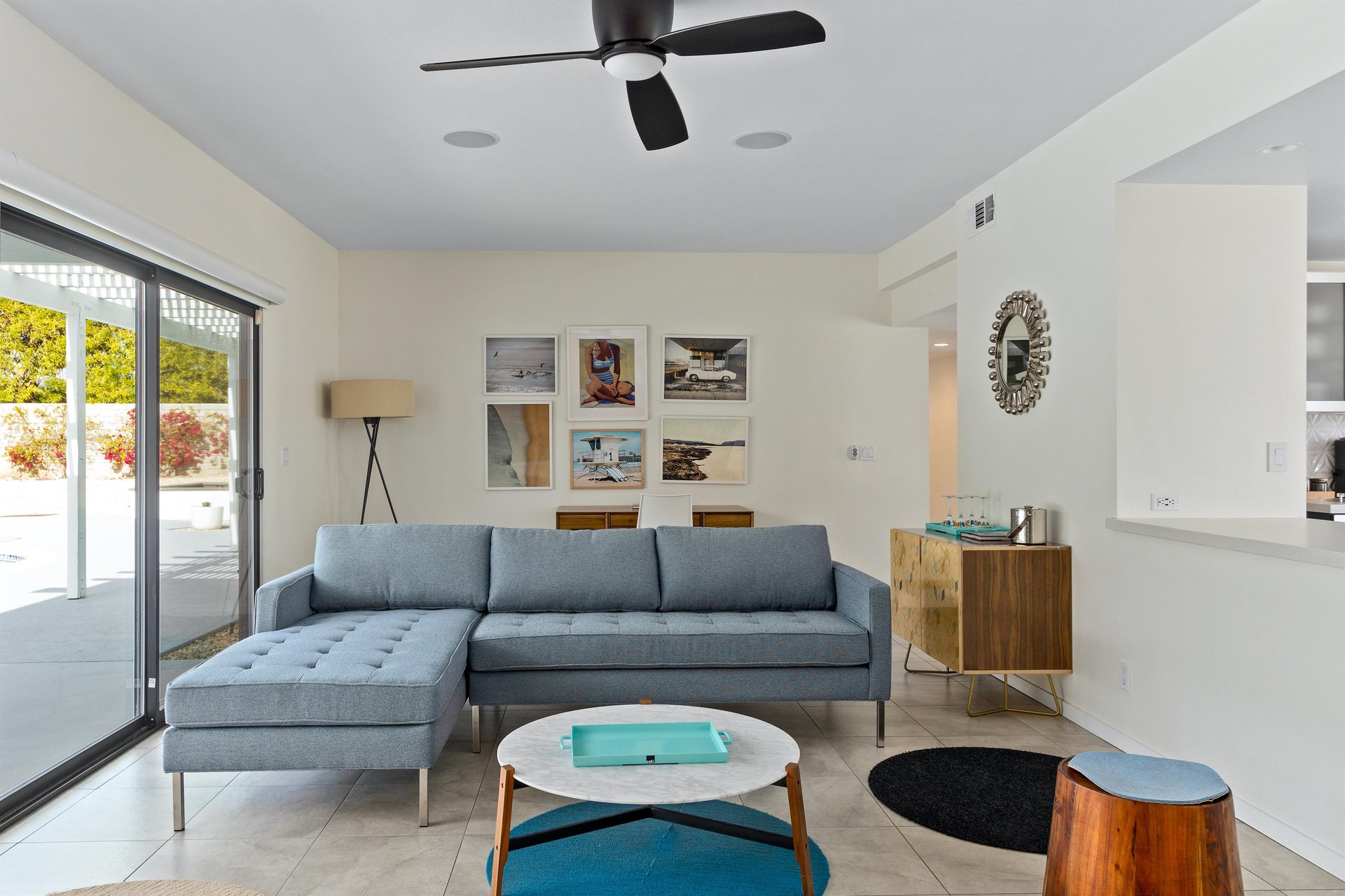 Plenty of natural light