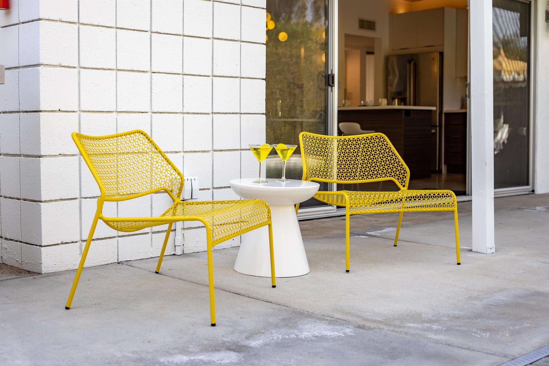 Perfect for a morning cup of coffee or an afternoon cocktail