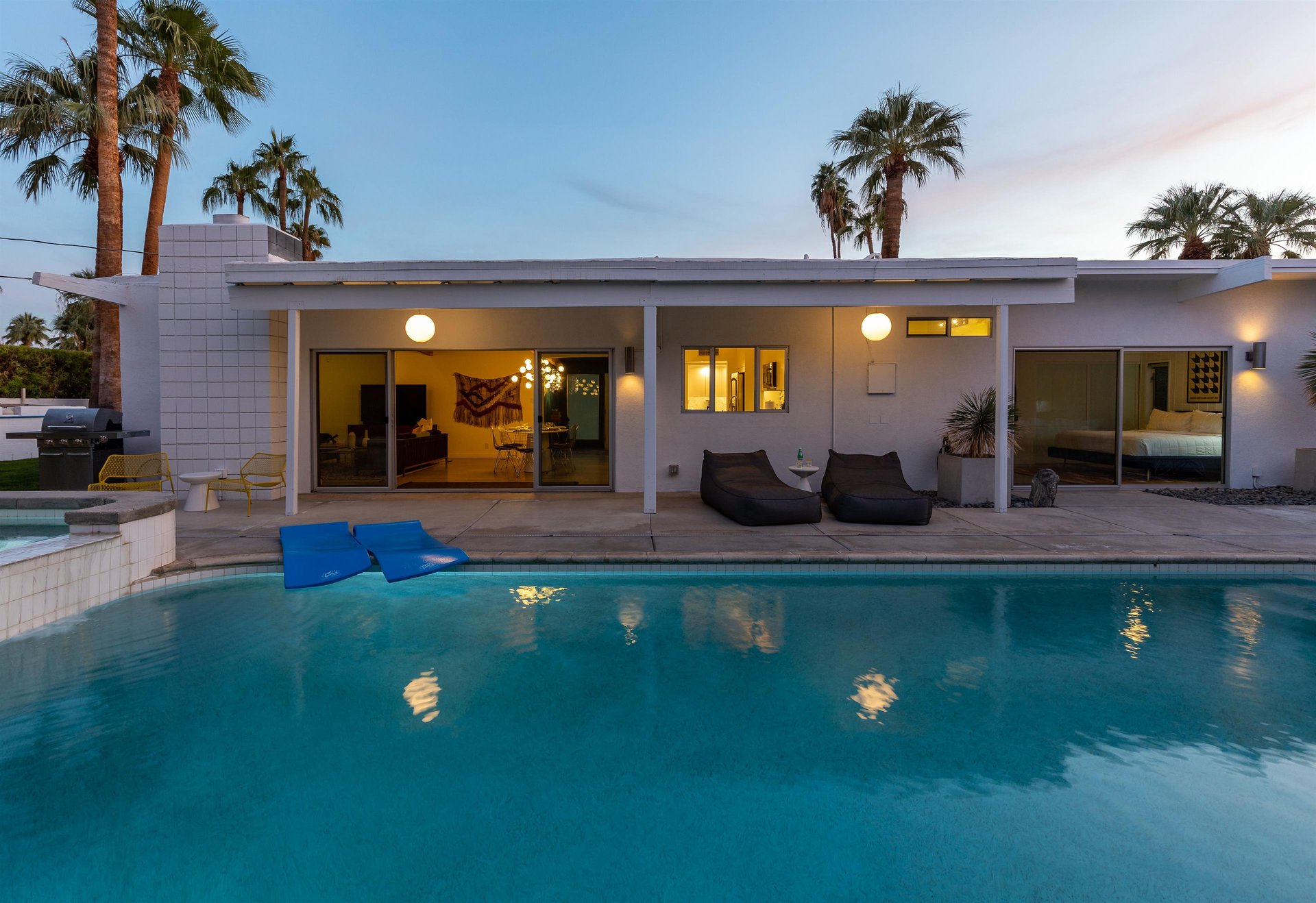 Spend your evenings by the pool