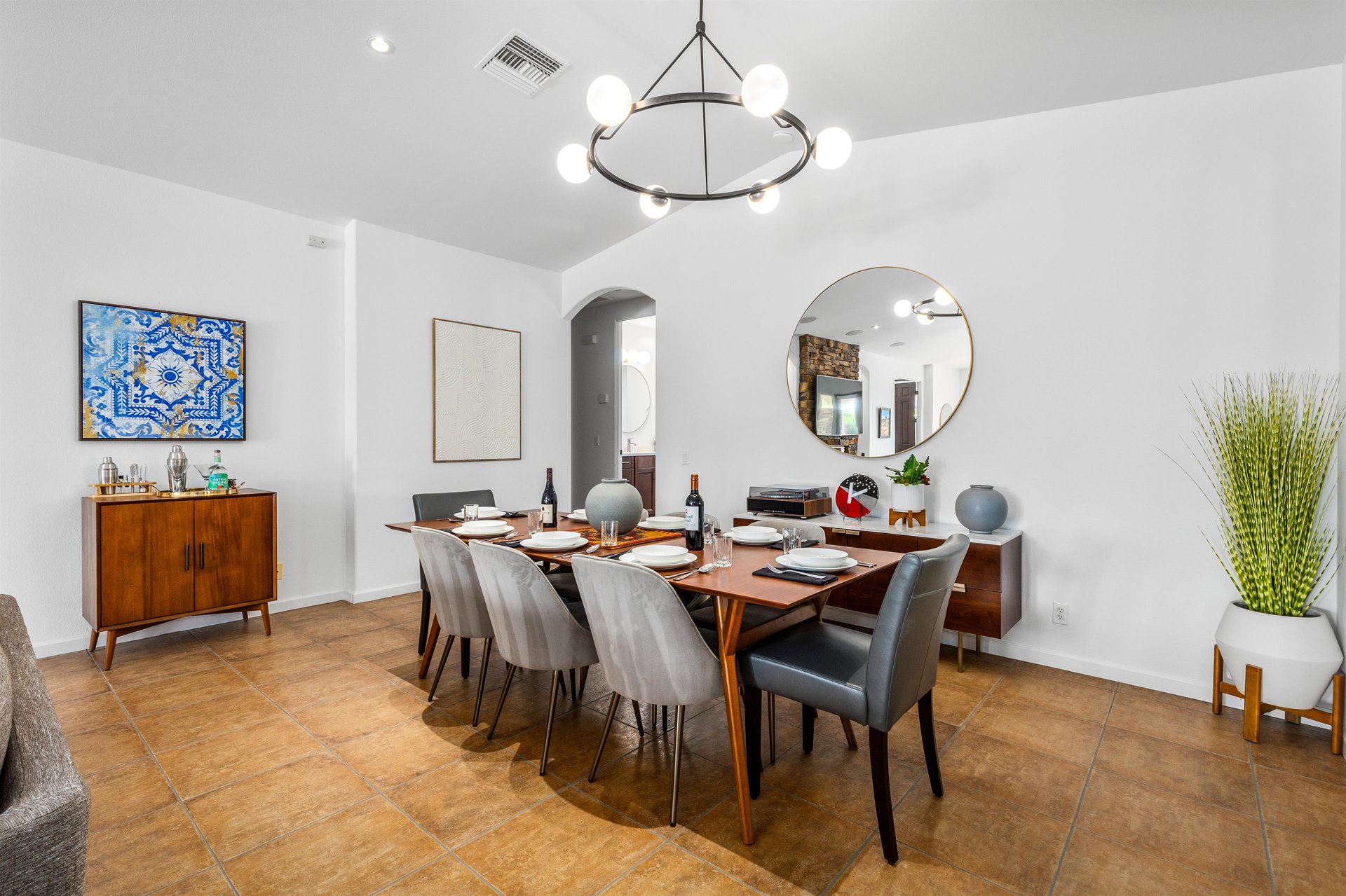 Share a meal with friends and family