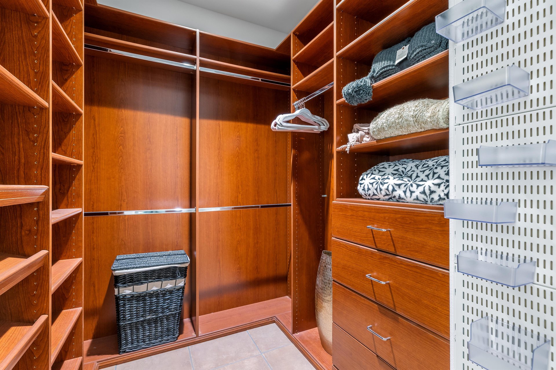 Large walkin closet