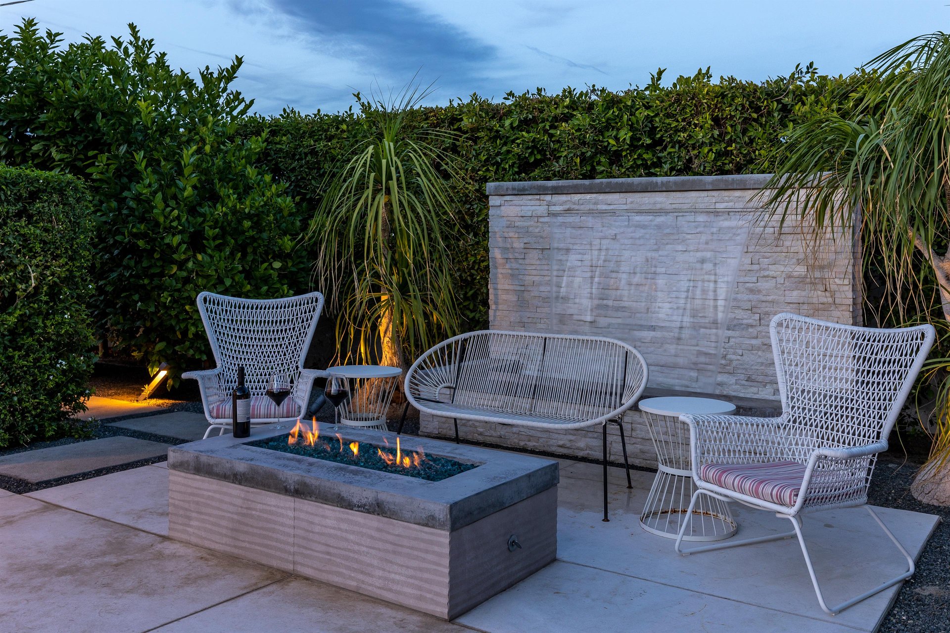 Catch up with old friends around the fire