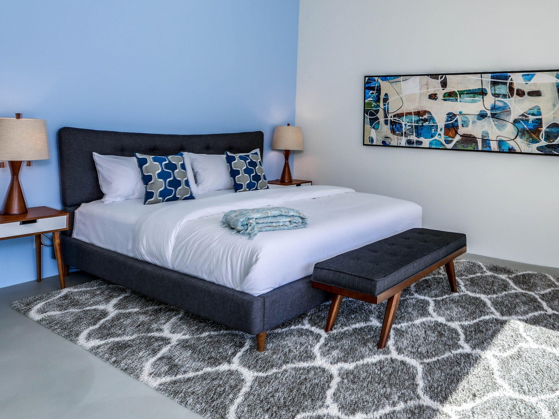 Comfortable pillows for a good nights sleep