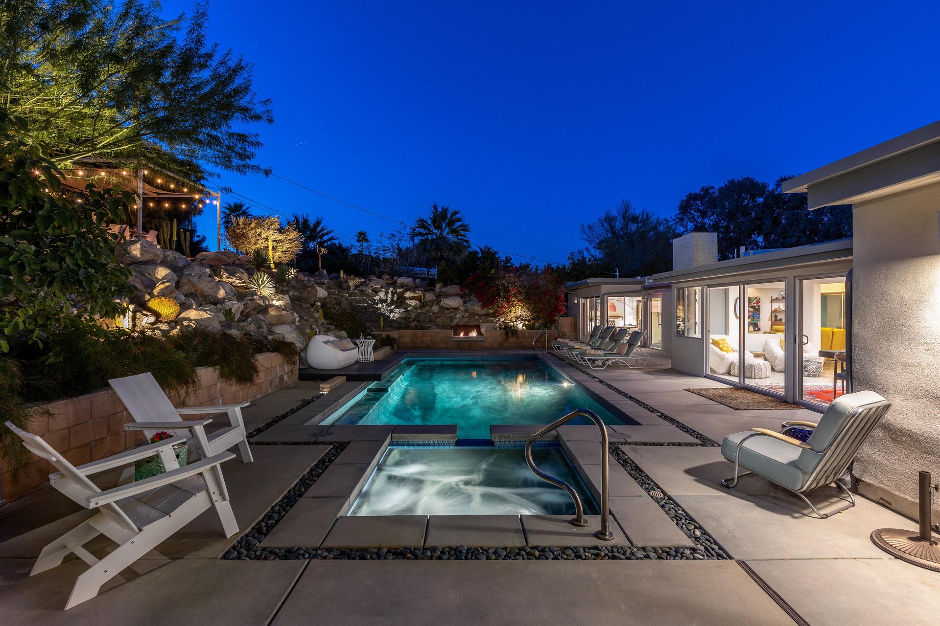 Swim under the stars