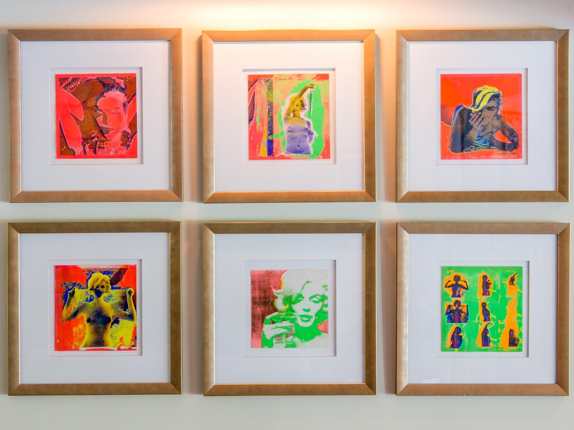 Modern artwork compliments the next century feel