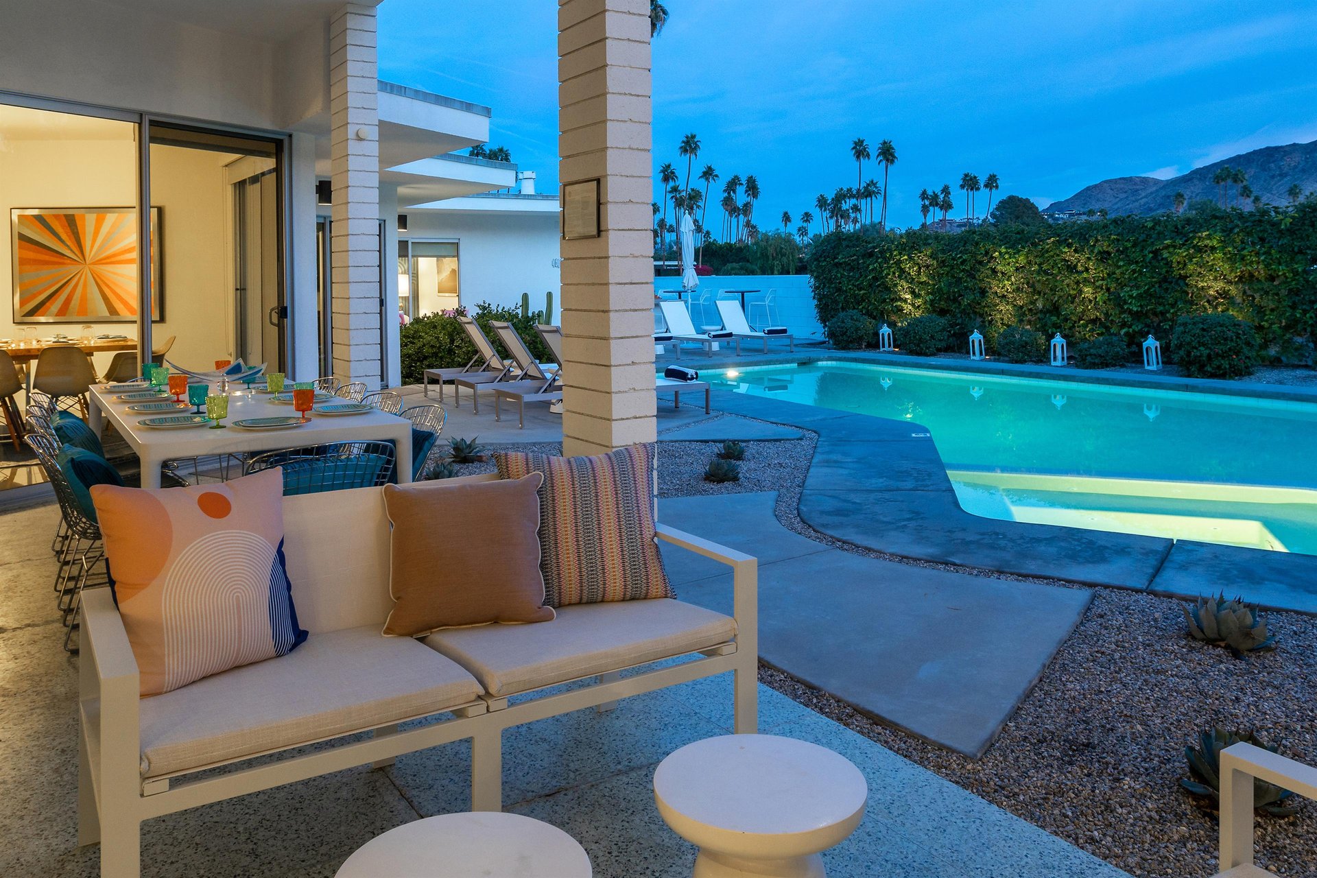 Outdoor living space