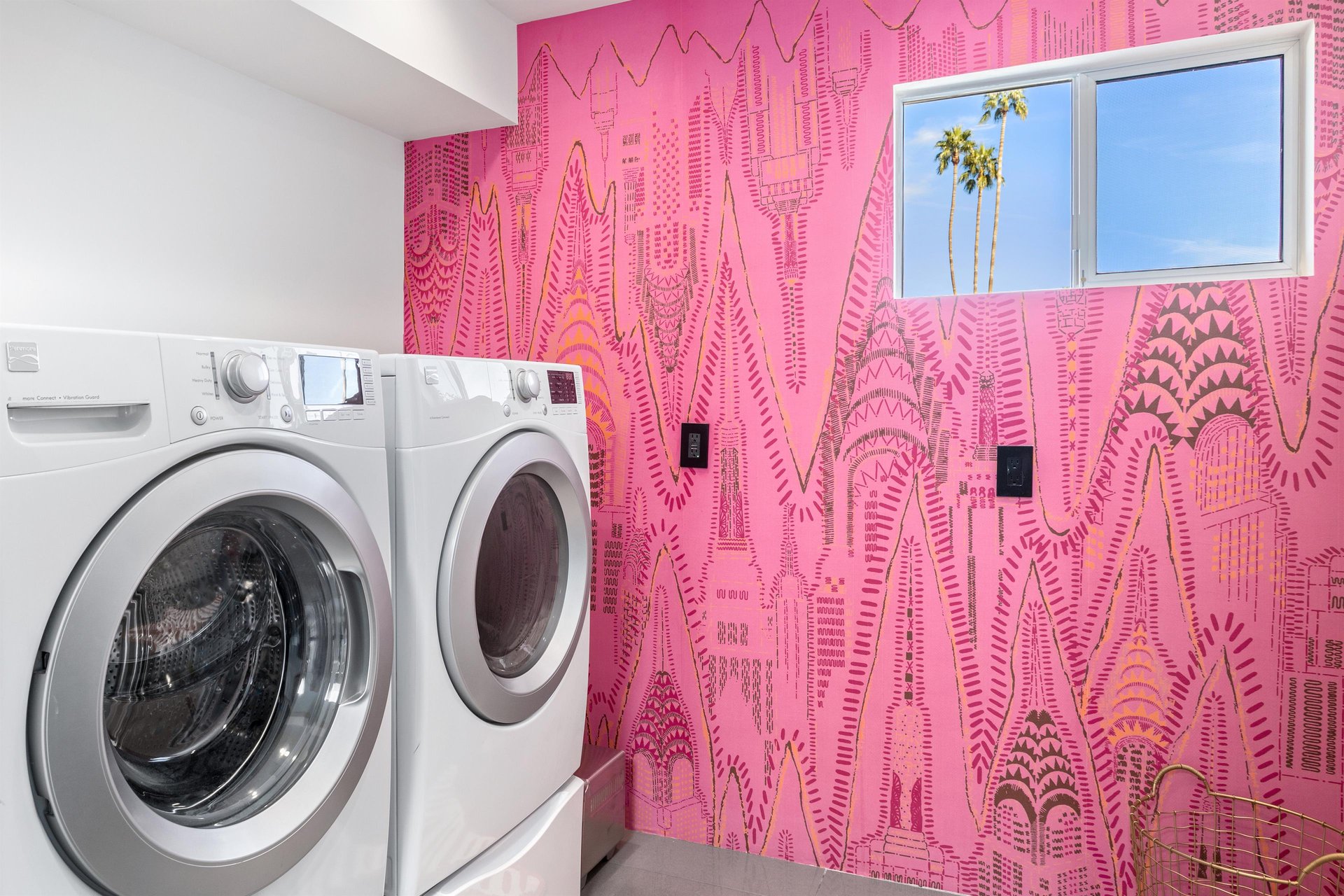 Beautifully designed laundry room