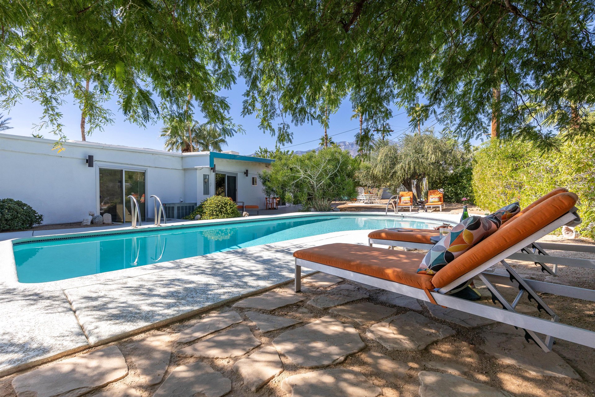 Relax under the shade of the trees