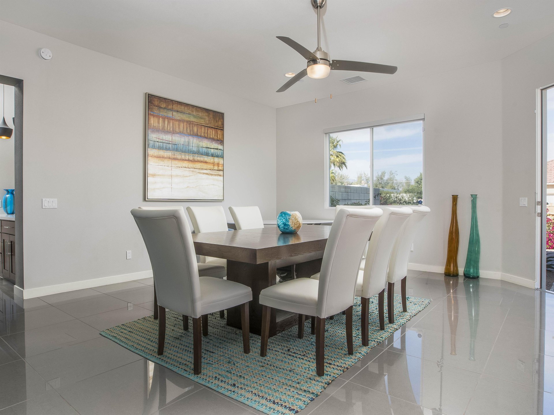 Interior Dining Space  Palm Springs Vacation Rental