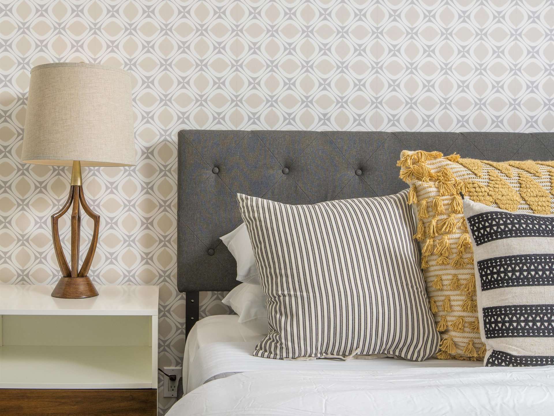 Fall asleep in the gorgeous bedroom