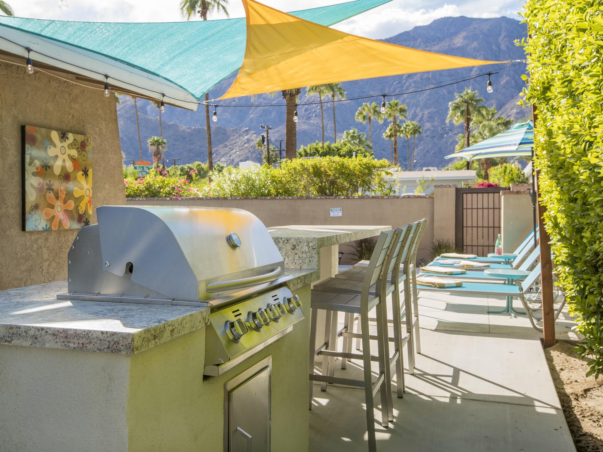 Cook a delicious meal and dine alfresco