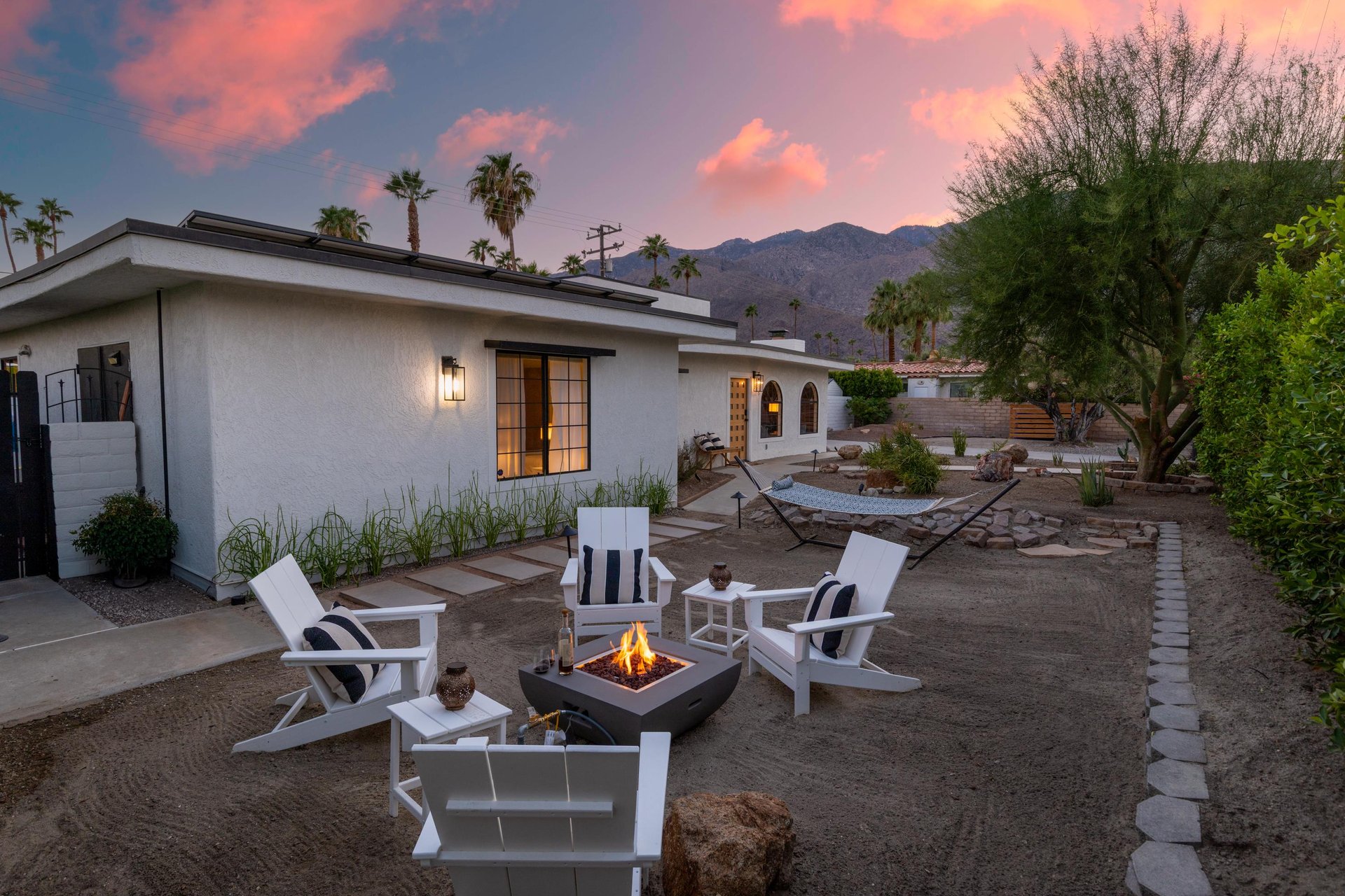 Time to gather around the firepit with friends and family