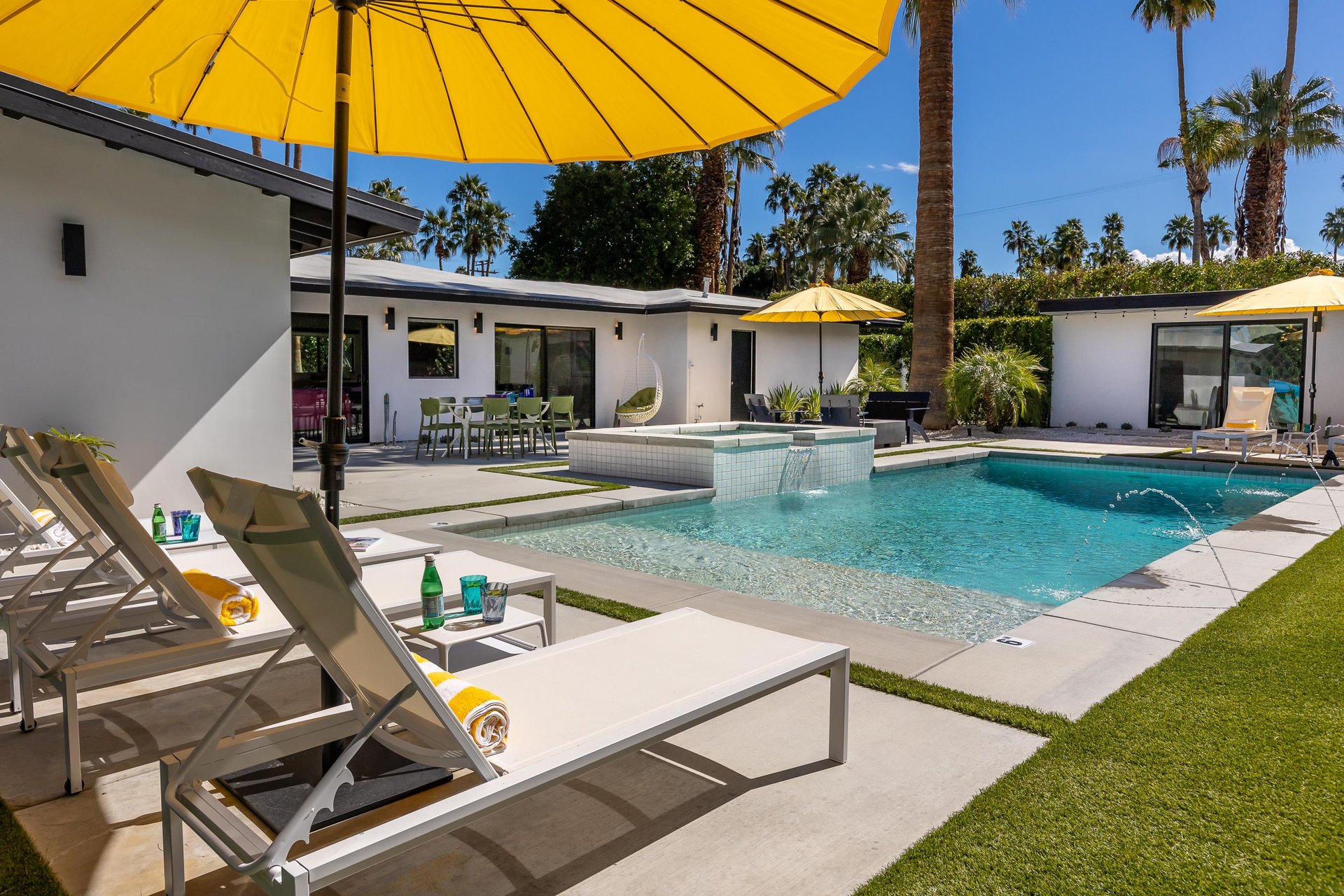 Soak up the warm sunshine