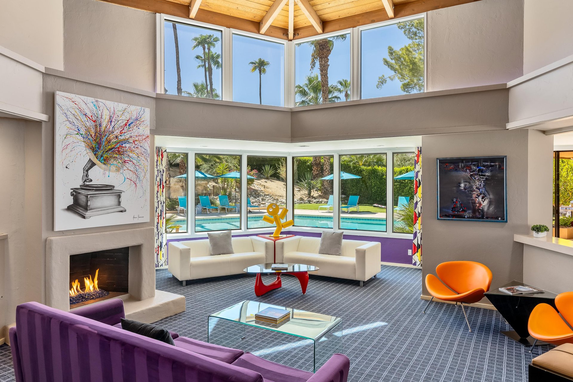 Light and airy living room