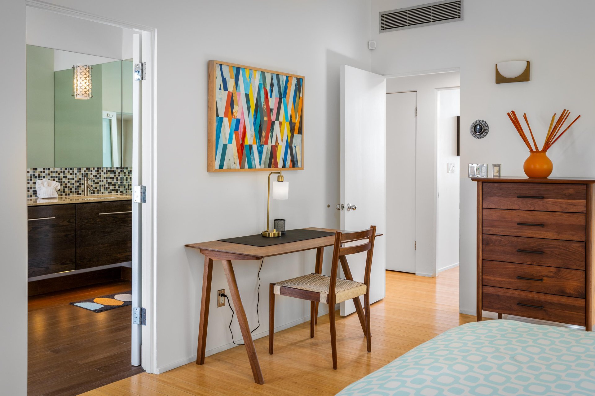 Primary bedroom office