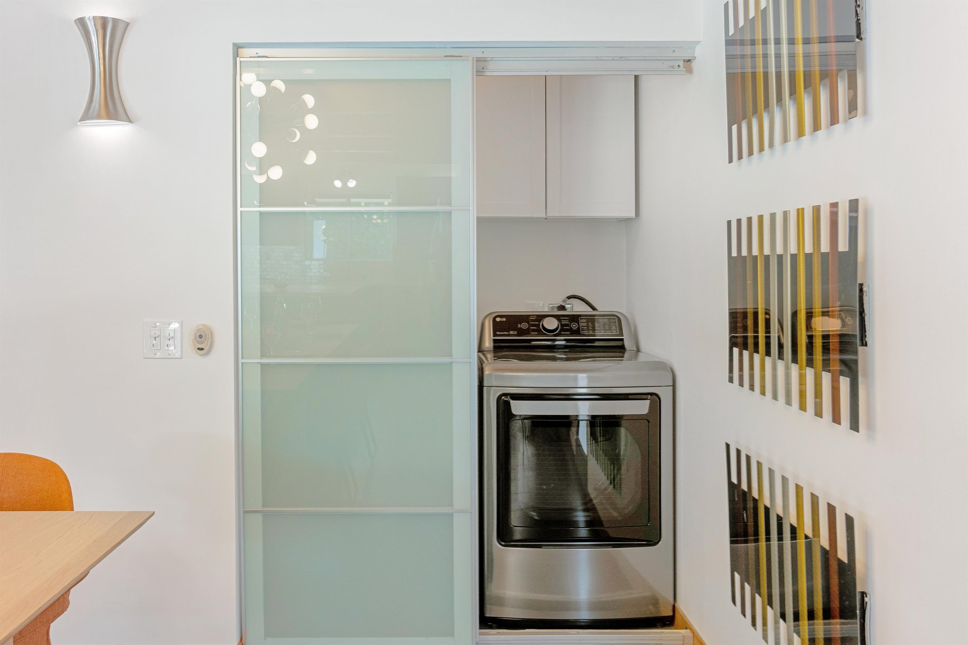 Upgraded washer and dryer