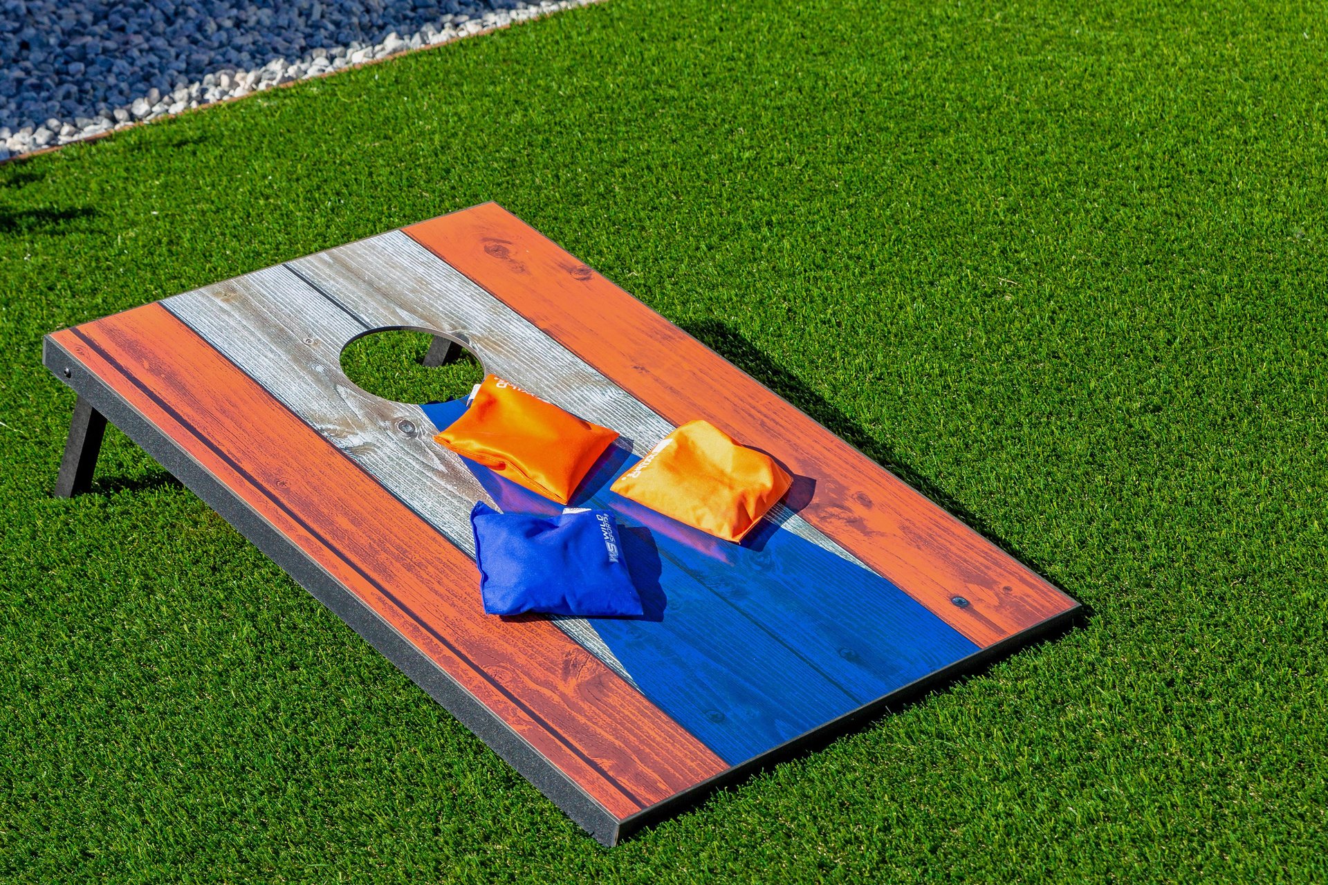 cornhole to entertain all day