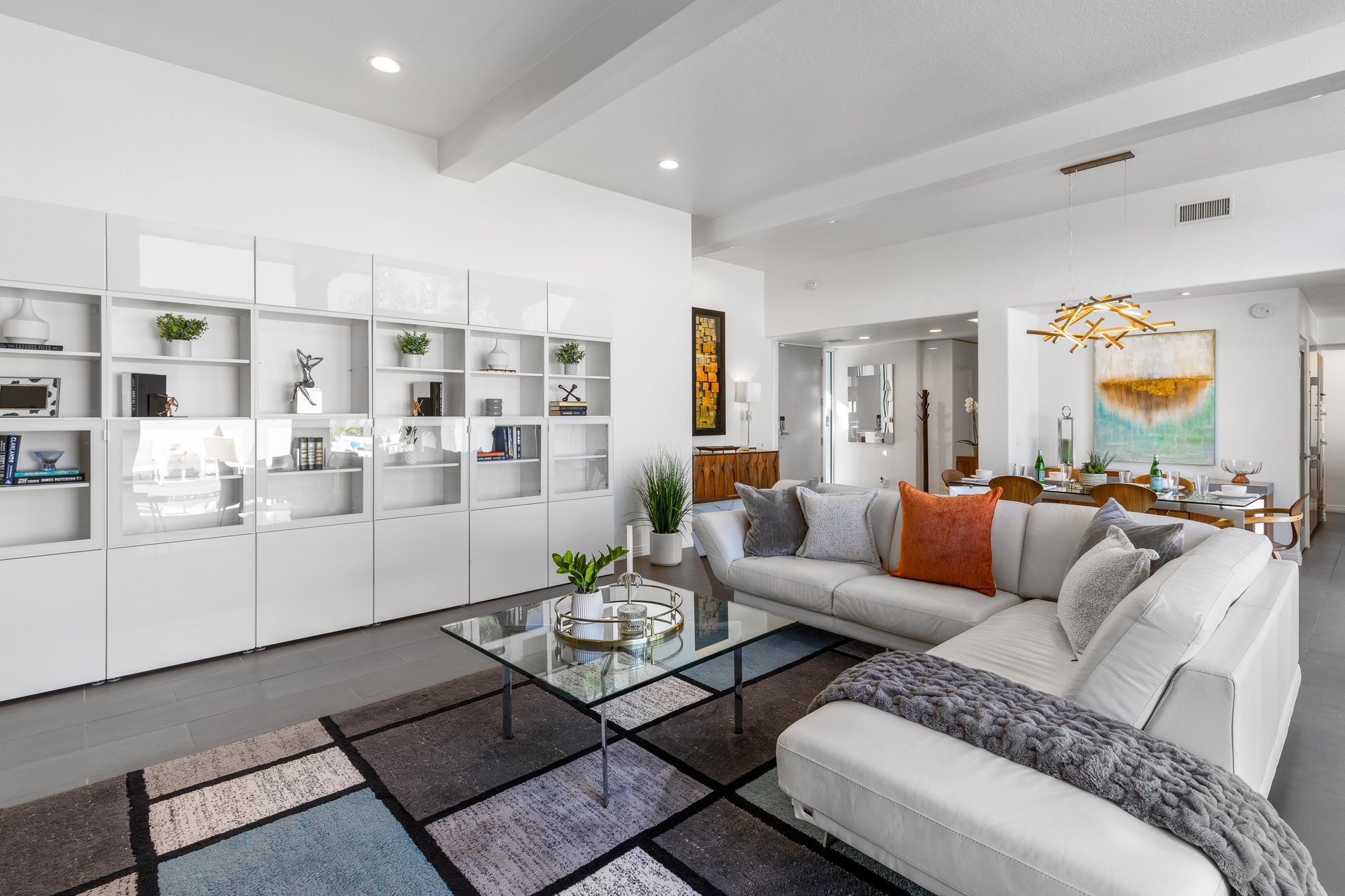 Curated design elements throughout