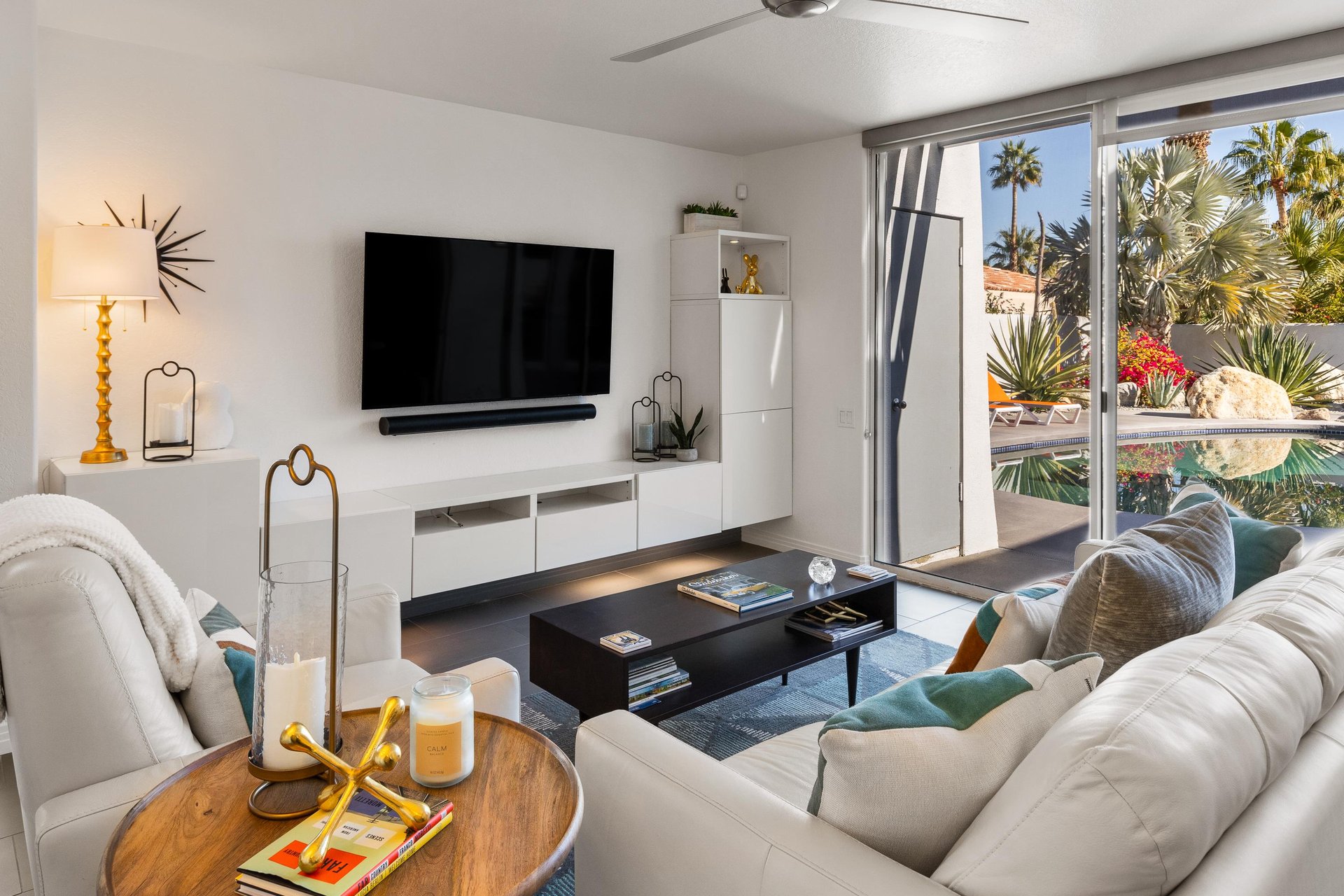 Watch a little TV while the Chef is cooking